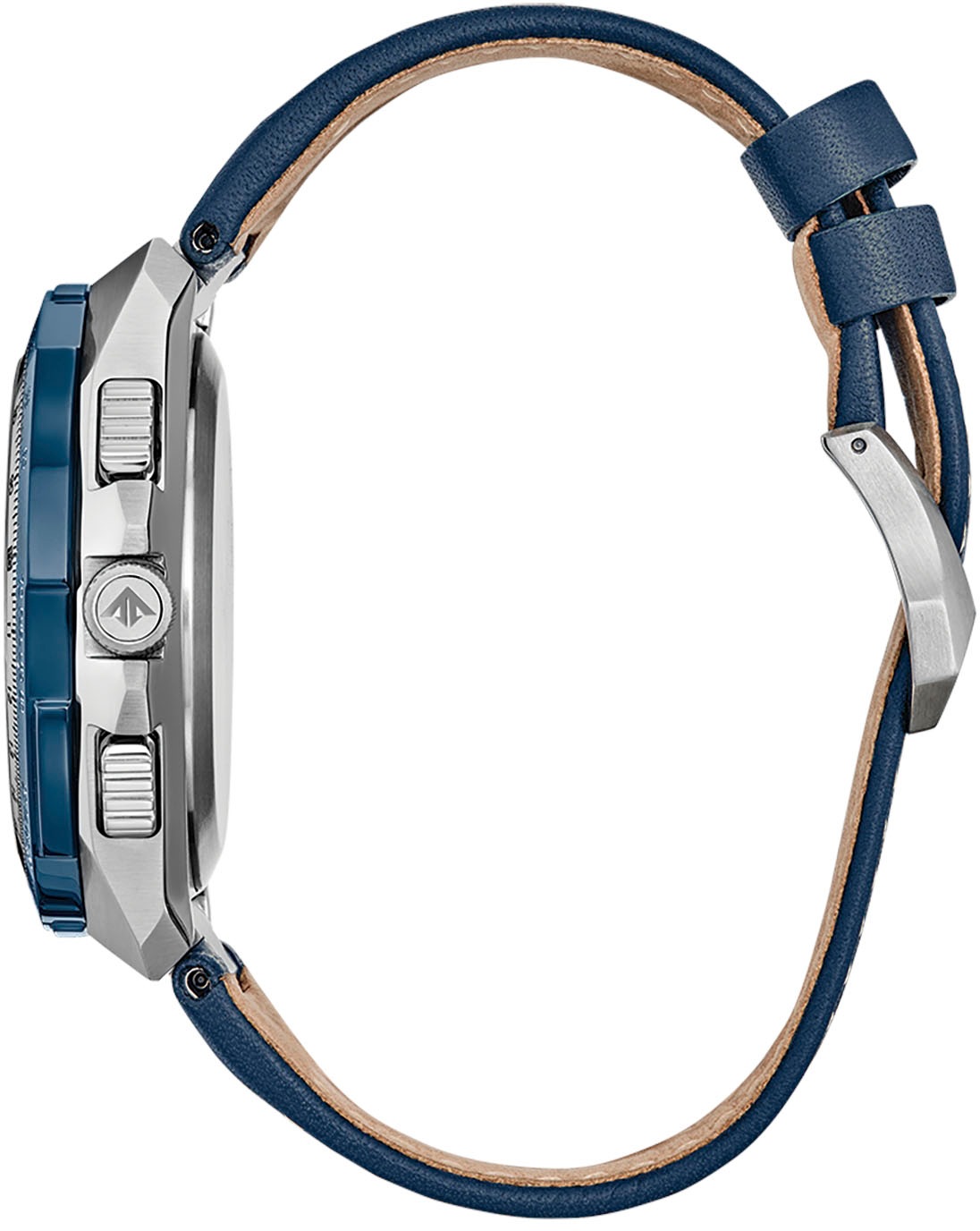 Citizen Funkchronograph »Promaster Skyhawk«, Armbanduhr, Herrenuhr, Solar, Lederarmband, Saphirglas, Datum