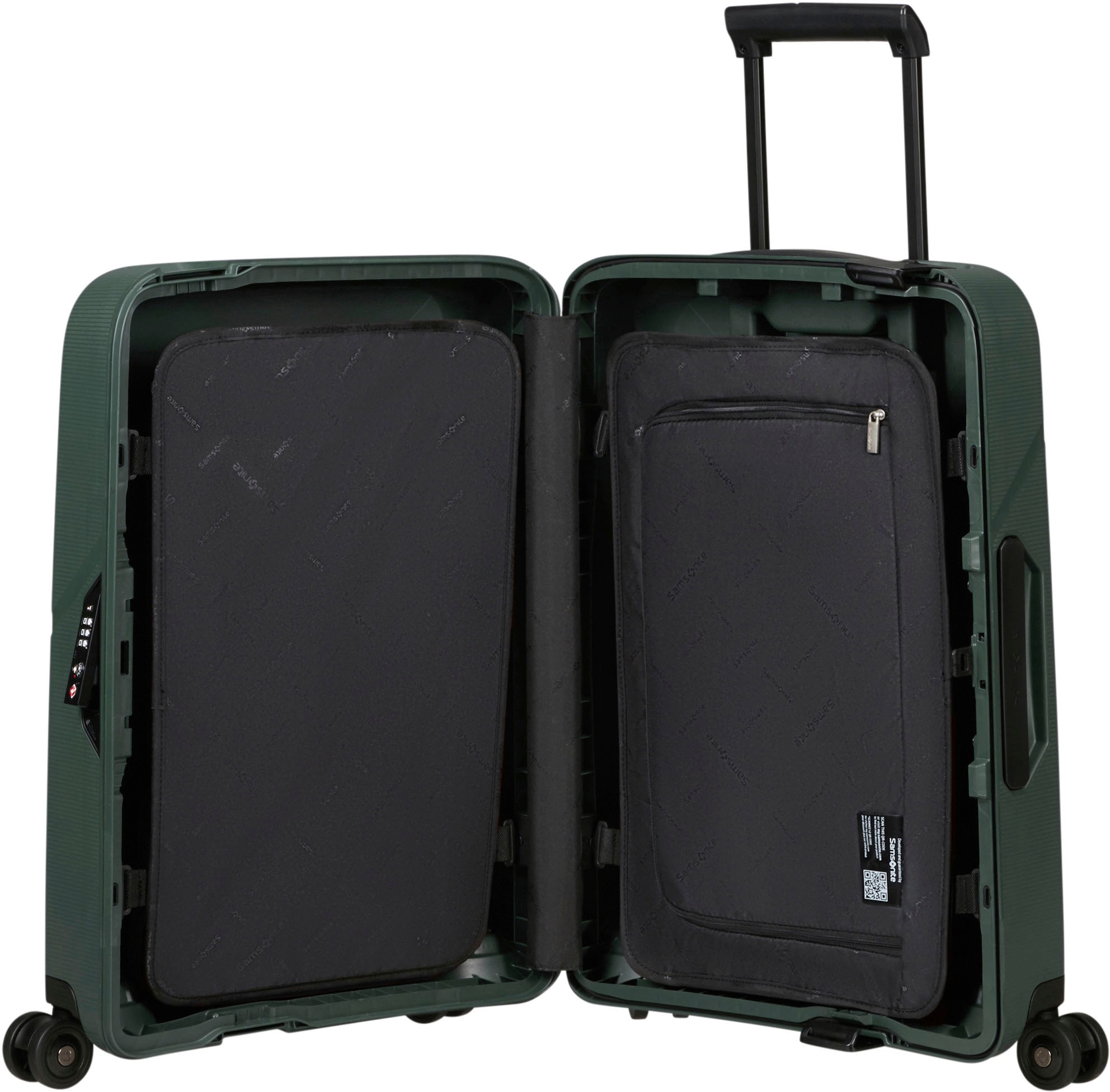 Samsonite Hartschalen-Trolley »MAGNUM ECO, verschiedene Größen und Farben« 38 l 4 Rollen Reisekoffer Trolley Aufgabegepäck TSA-Zahlenschloss  Made in Europe
