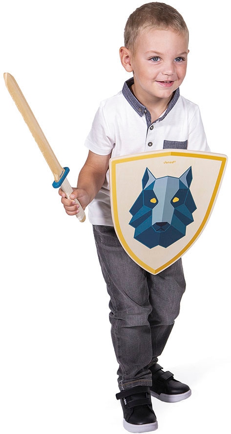 Janod Kinderbogenset »Ritter-Set Wolf«, FSC®- schützt Wald - weltweit