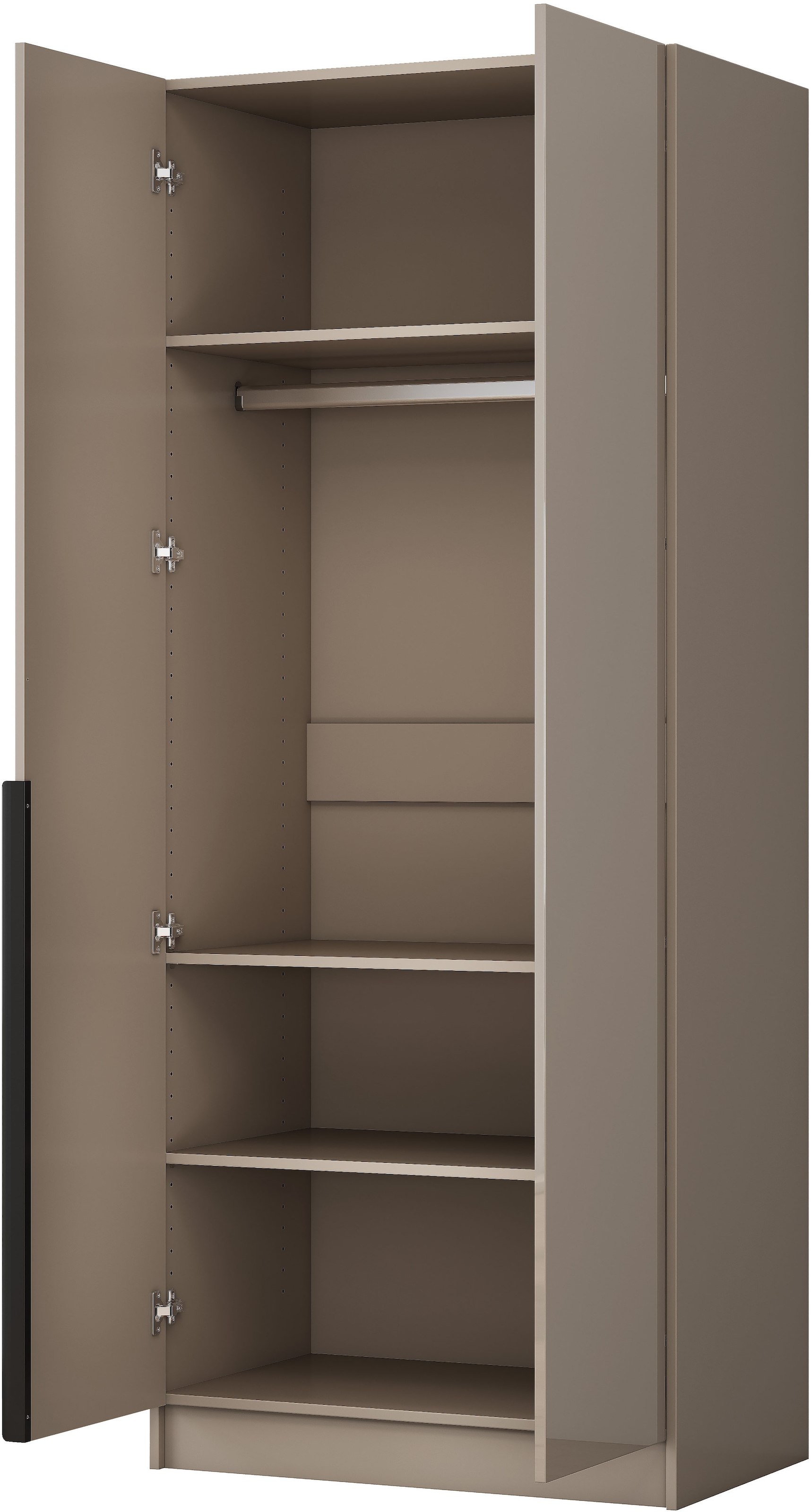 OTTO home Kleiderschrank »Annor Schlafzimmerschrank Breite 82cm hochglanz Schrank Garderobe«