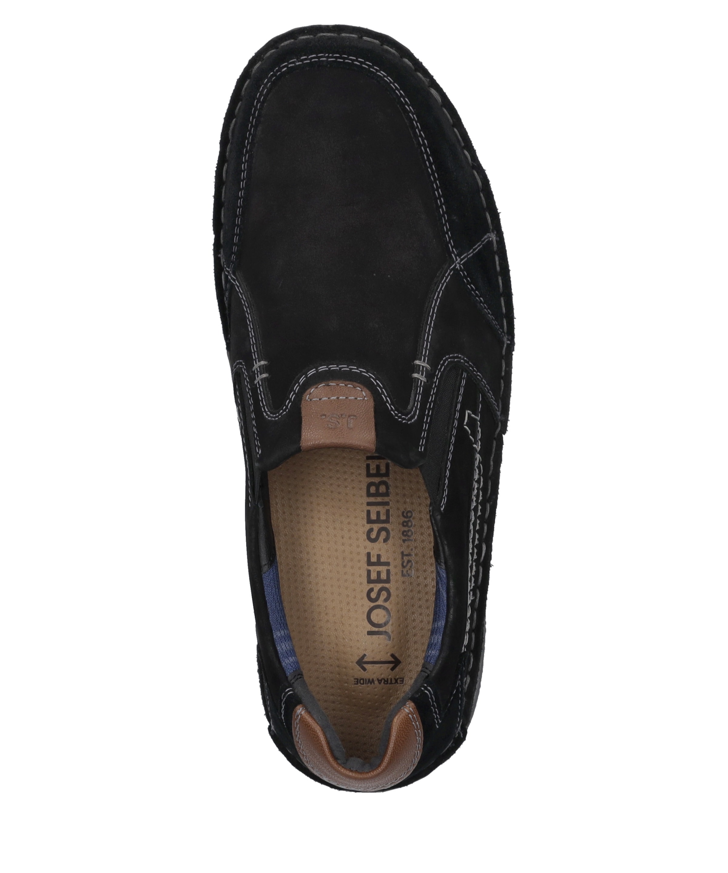 Josef Seibel Slipper »Anvers 63, schwarz-kombi«