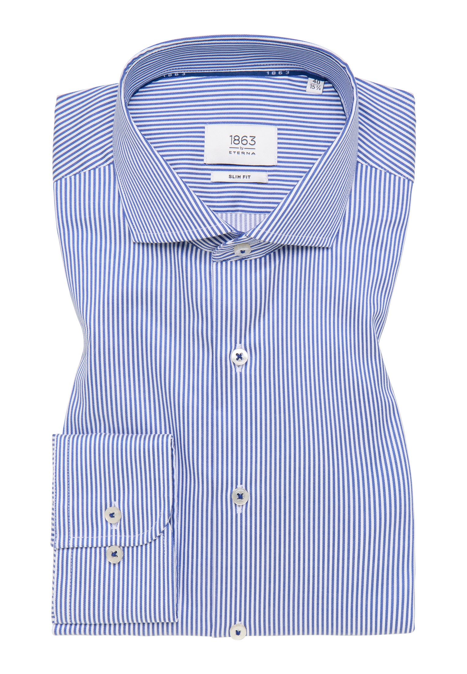 Eterna Langarmhemd »SLIM FIT«, NON IRON (bügelfrei)