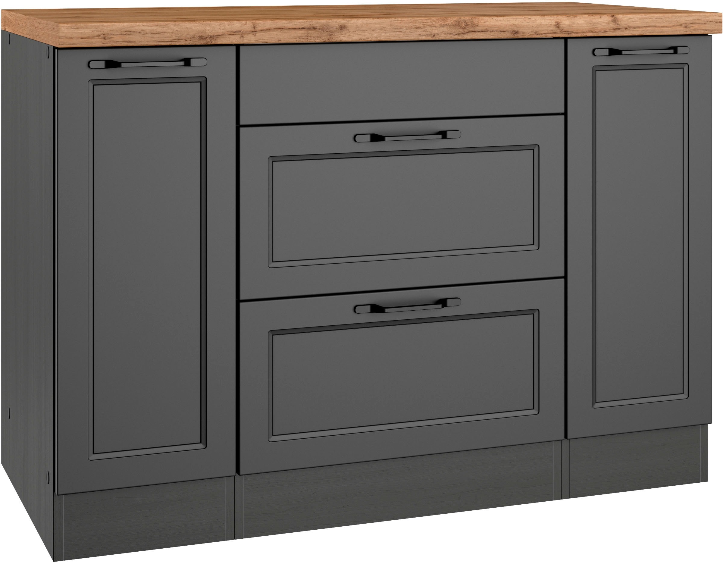 KOCHSTATION Kochfeldumbauschrank »KS-Lana« Breite 120 cm