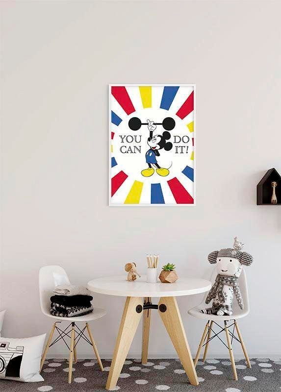 »Mickey Mouse Do Wohnzimmer it«, bei Poster OTTO Schlafzimmer, (1 Komar St.), Kinderzimmer, Disney,