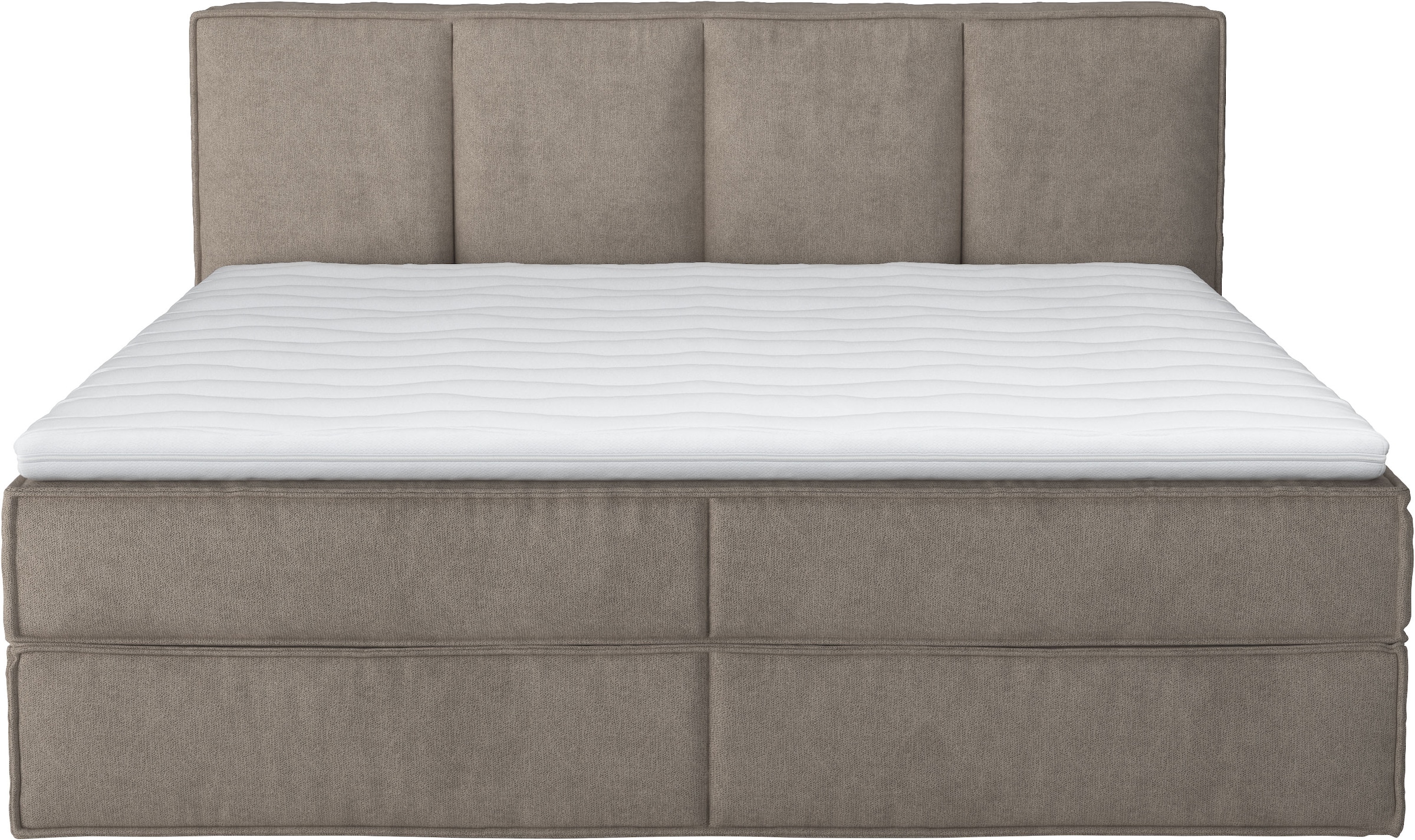 LeGer Home by Lena Gercke Boxspringbett »Addyson« Härtegrade H2, H3 und H4 wählbar,  Boxspringbett inkl. Topper, 2 Matratzen