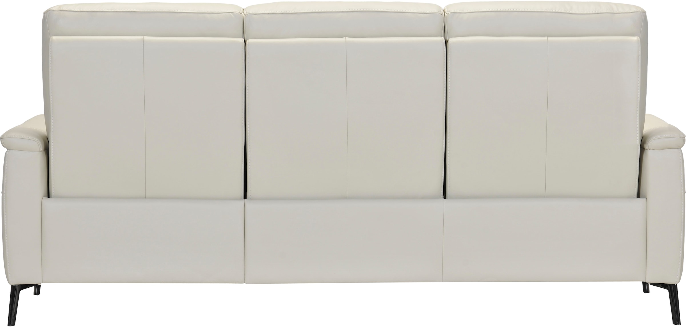 Places of Style 3-Sitzer »Barano, Relaxsofa in Leder und Webstoff«, elektrische Relaxfunktion in 2 Sitzen, Kopfteilverstellung und USB