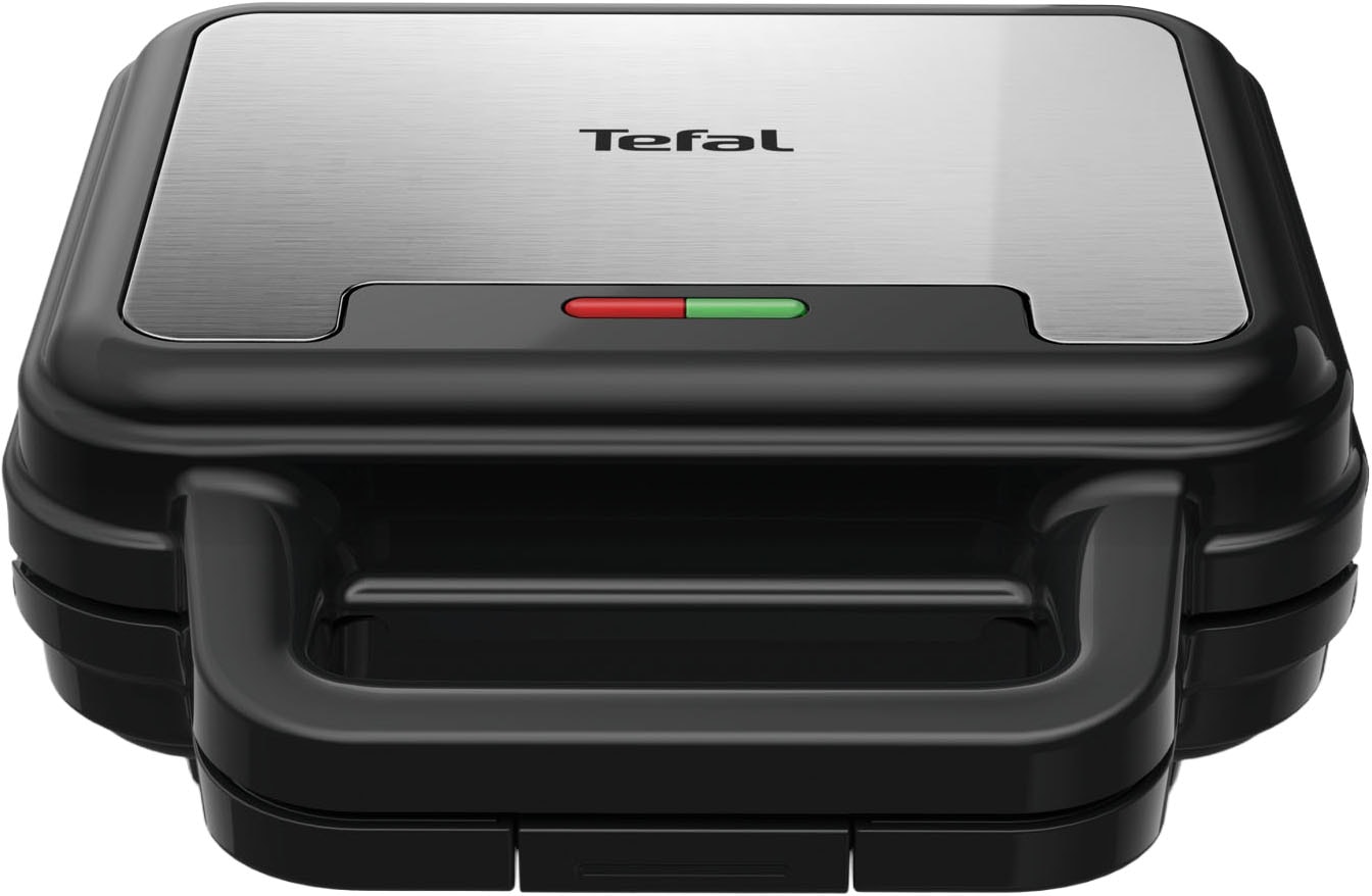 Tefal Sandwichmaker »Ultracompact 3-in-1 Sandwich/Waffel/Panini, Antihaftbeschichtung«, 700 W, platzsparende Aufbewahrung, Maße: 23 x 23 x 9 cm, SW383D