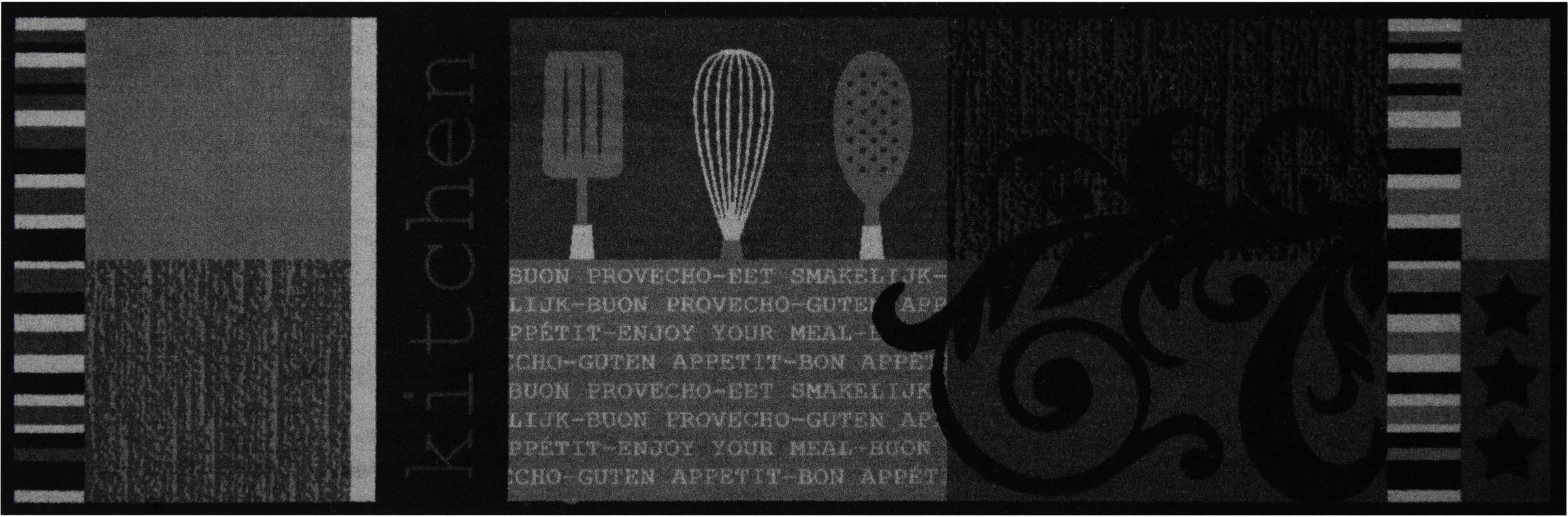 Zala Living Küchenläufer »Appetit«, rechteckig, 5 mm Höhe, In- und Outdoor geeignet, waschbar