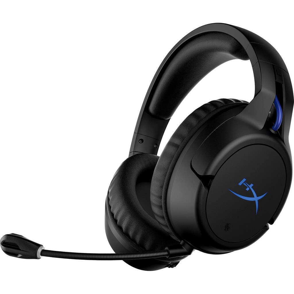 HyperX Gaming-Headset »Cloud Flight Wireless Black/Blue für PlayStation«, Wireless, Mikrofon abnehmbar-Rauschunterdrückung