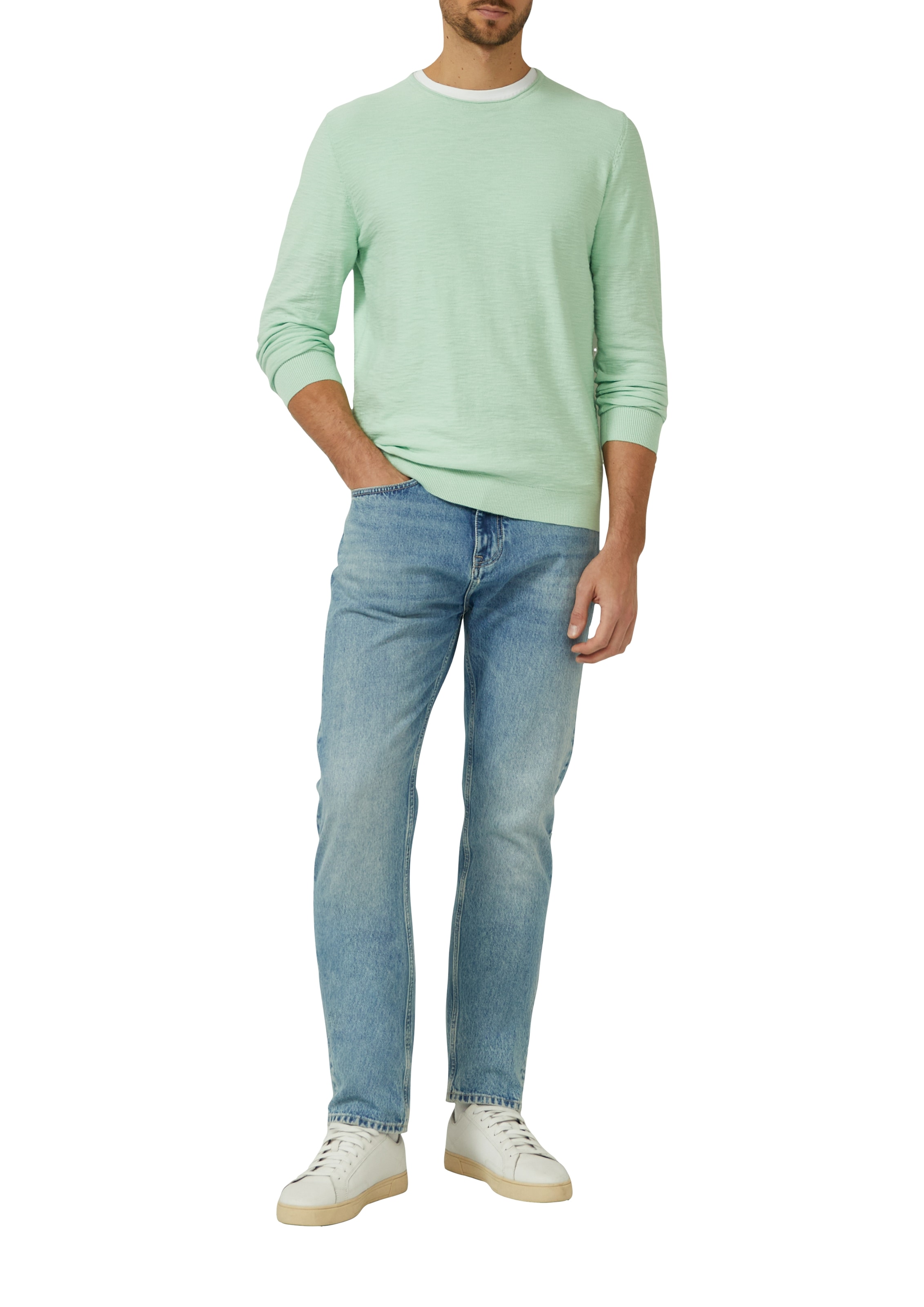 s.Oliver Strickpullover mit Rundhals, Regular Fit