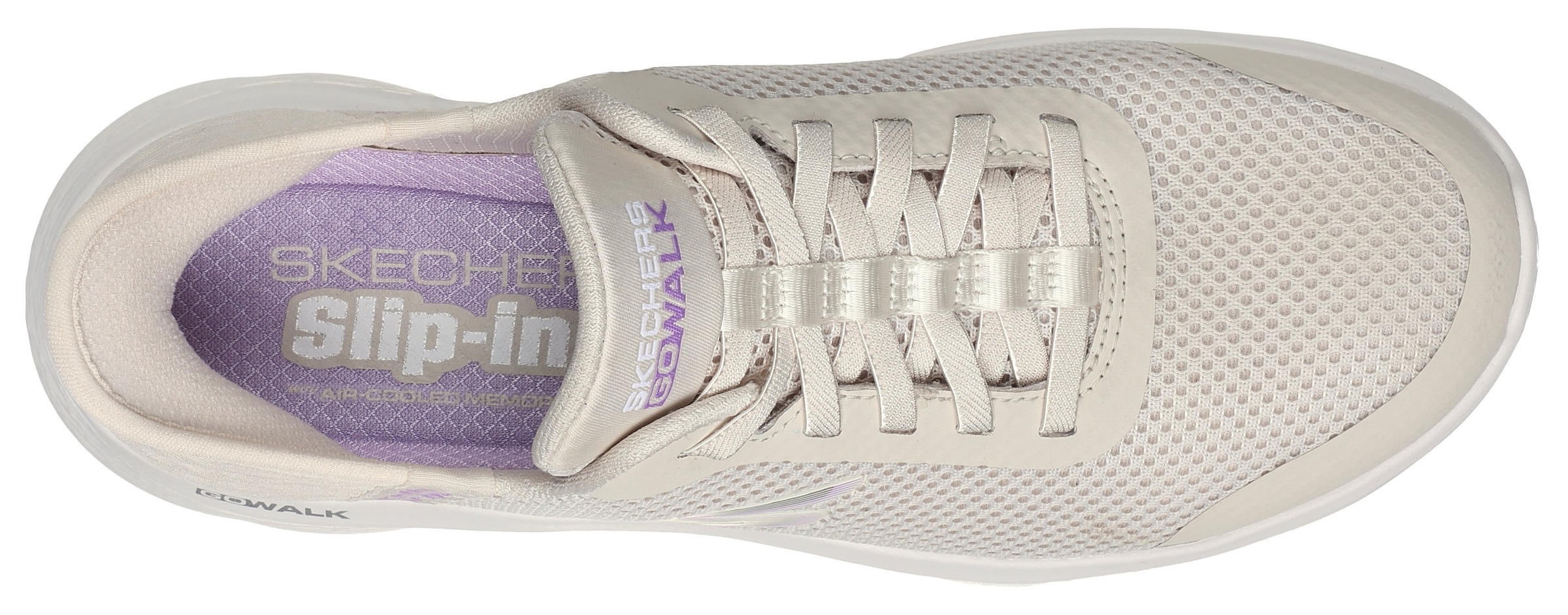 Skechers Slip-On Sneaker »GO WALK FLEX-GRAND ENTRY«, Slipper mit Slip-ins zum Schlupfen