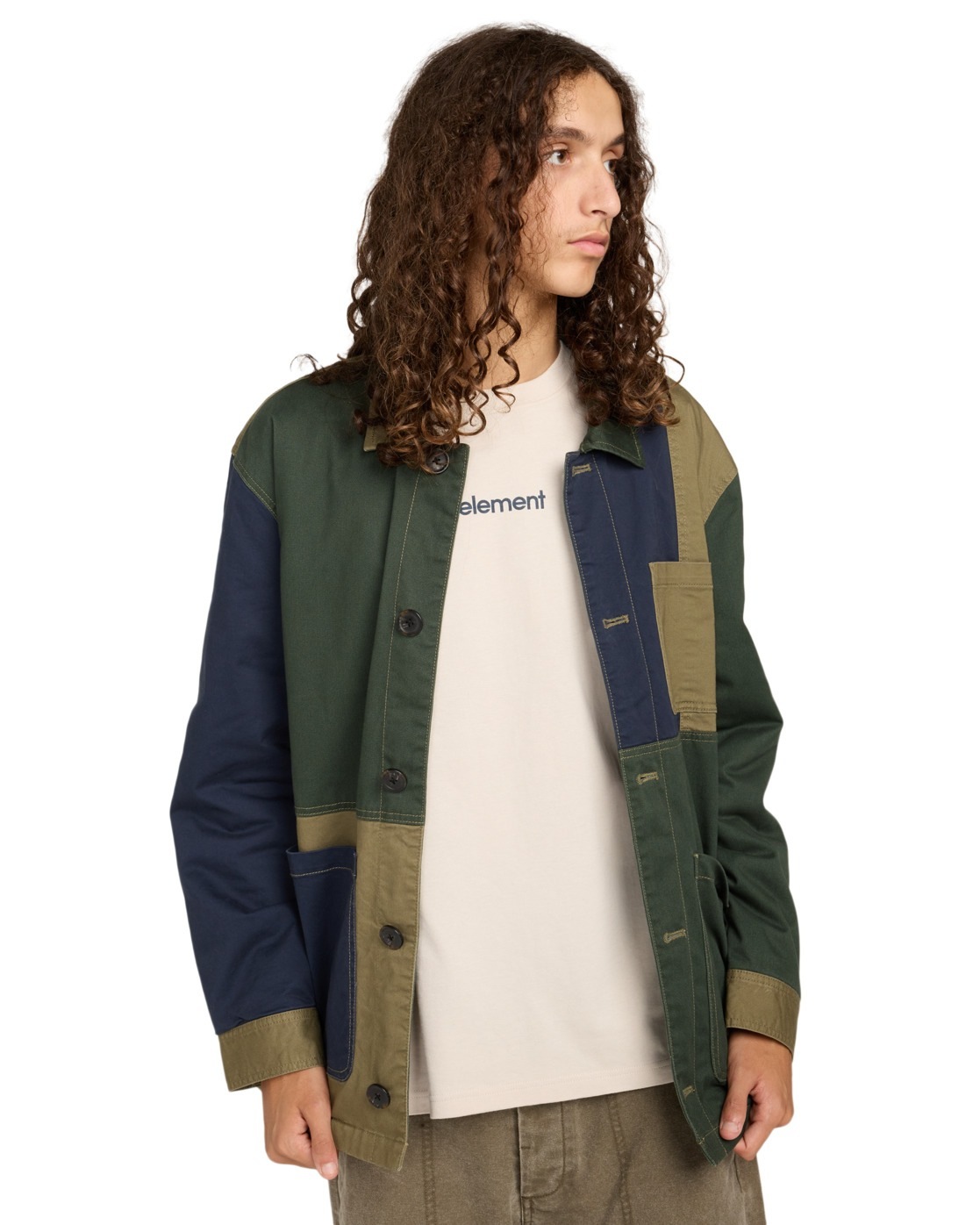 Element Outdoorjacke »Crossroads Patchwork«