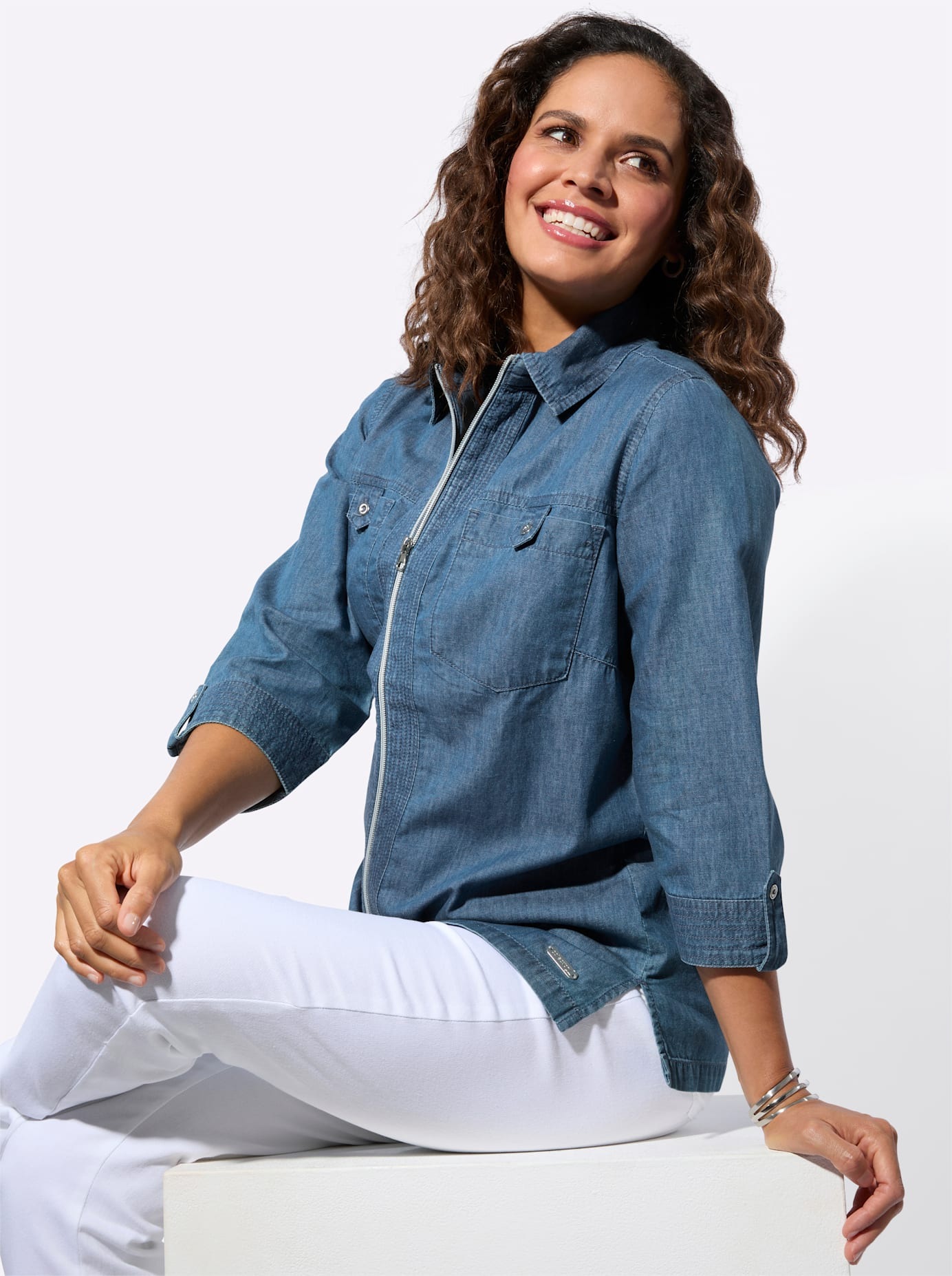 Casual Looks Jeansbluse