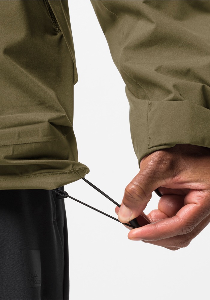 Jack Wolfskin Funktionsjacke »MAINKAI JKT M«, mit Kapuze