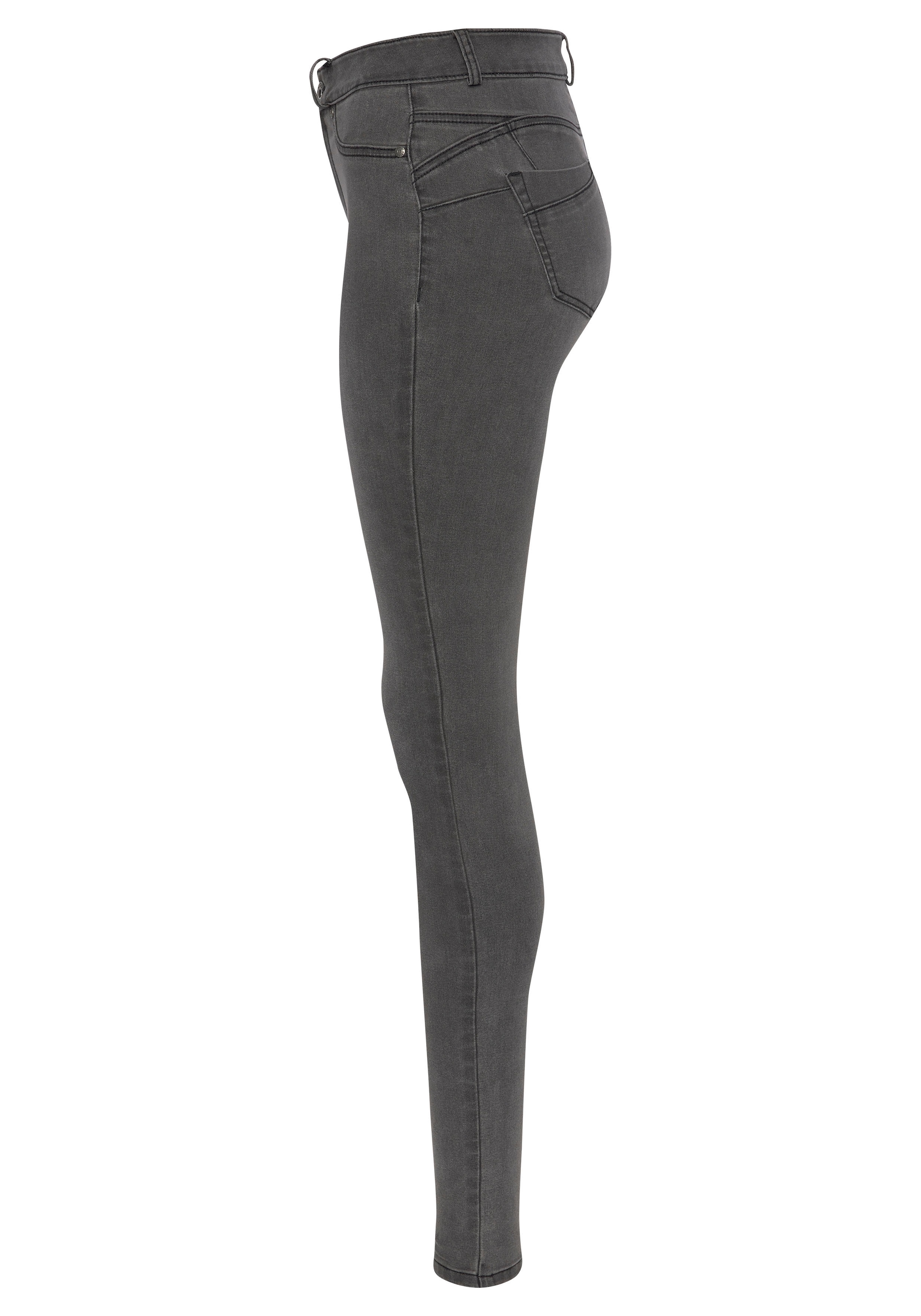 Arizona Skinny-fit-Jeans »Ultra Stretch«, skinny-fit, betonte Taille, shaping-Effekt, high Waist