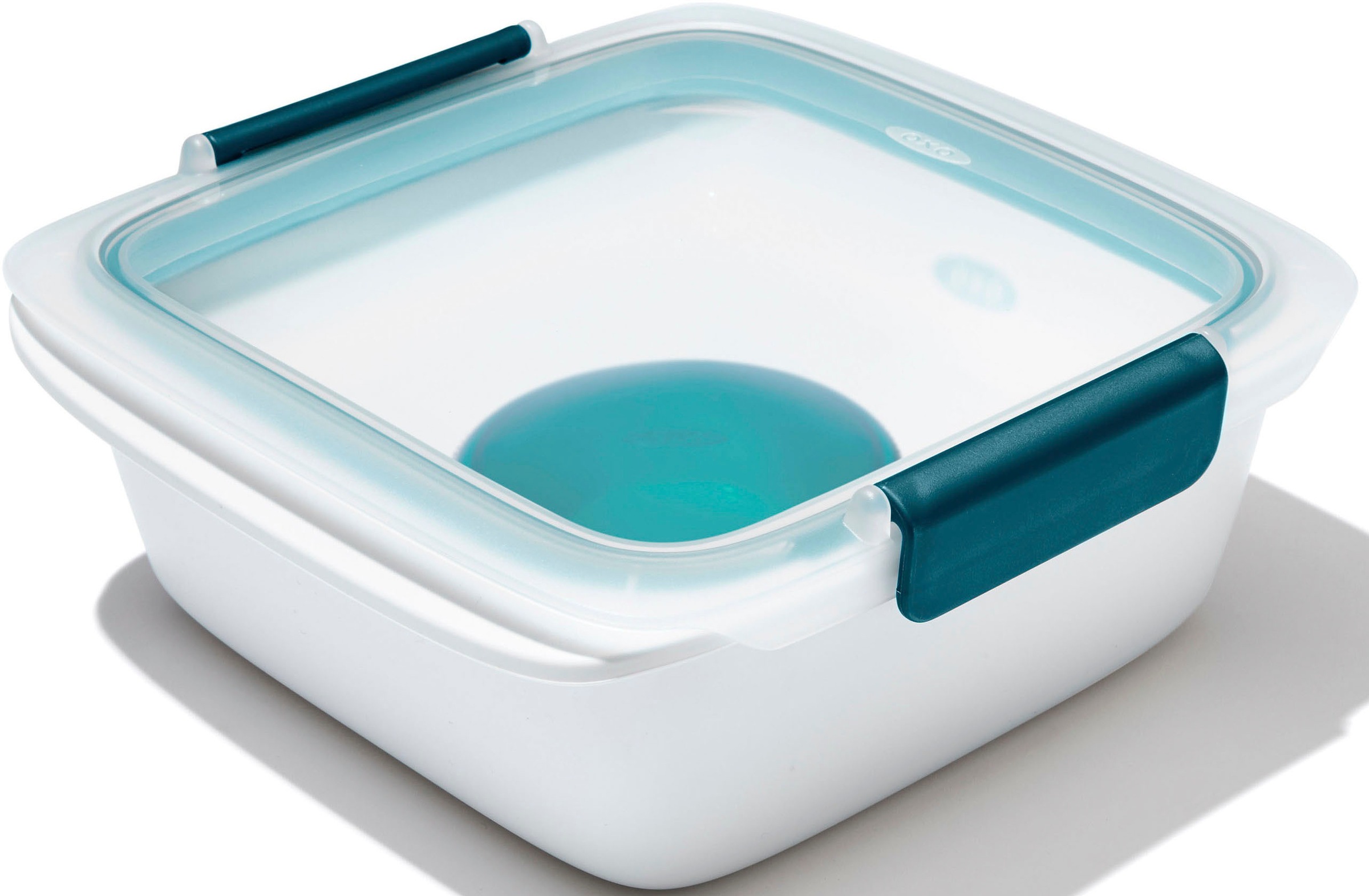 Oxo Good Grips Salatbox »Prep and Go« 1,5 Liter in farblos, Größe B/H/L: 8,3 cm x 21 cm x 19,7 cm