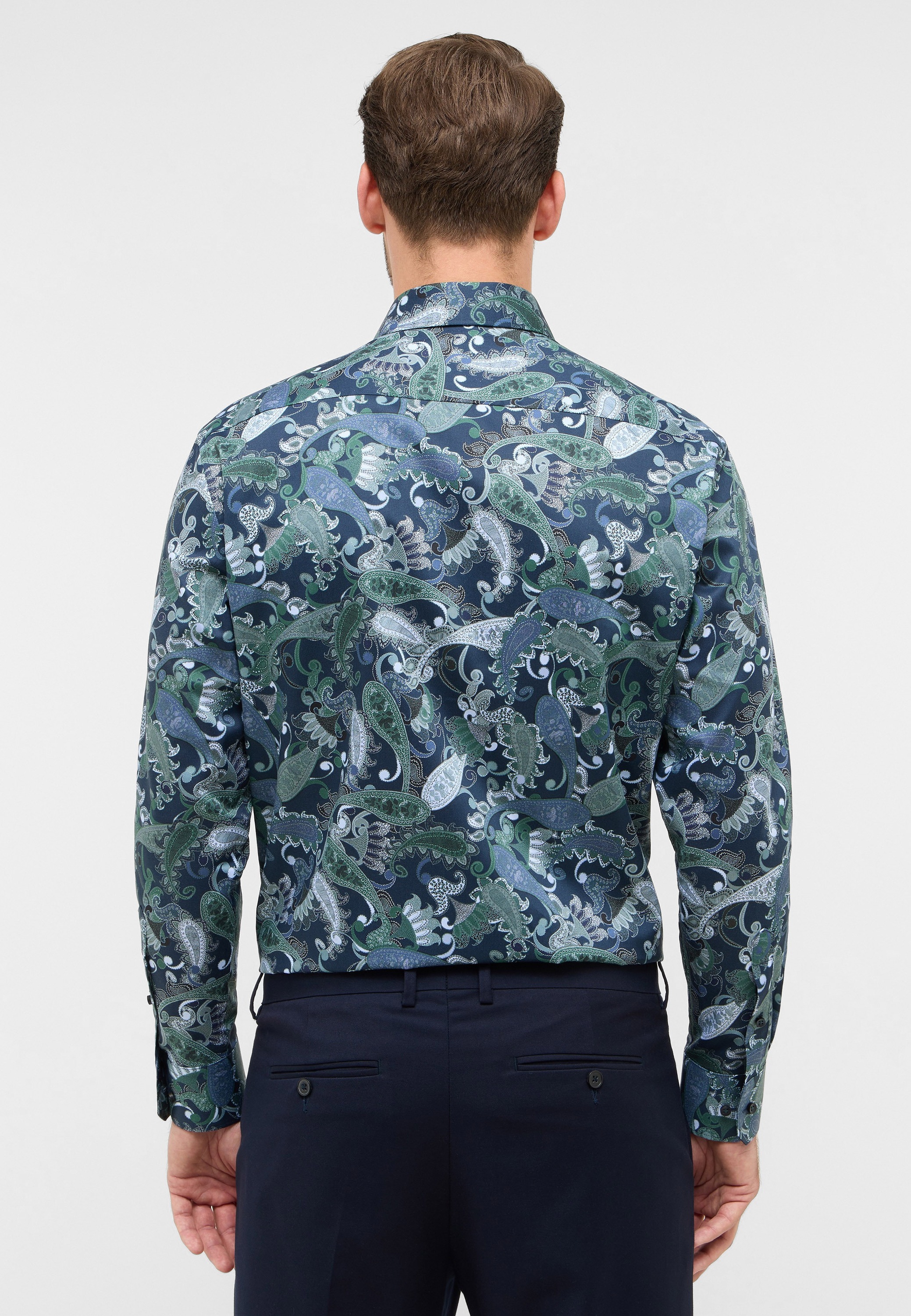 Eterna Langarmhemd »COMFORT FIT« NON IRON (bügelfrei)