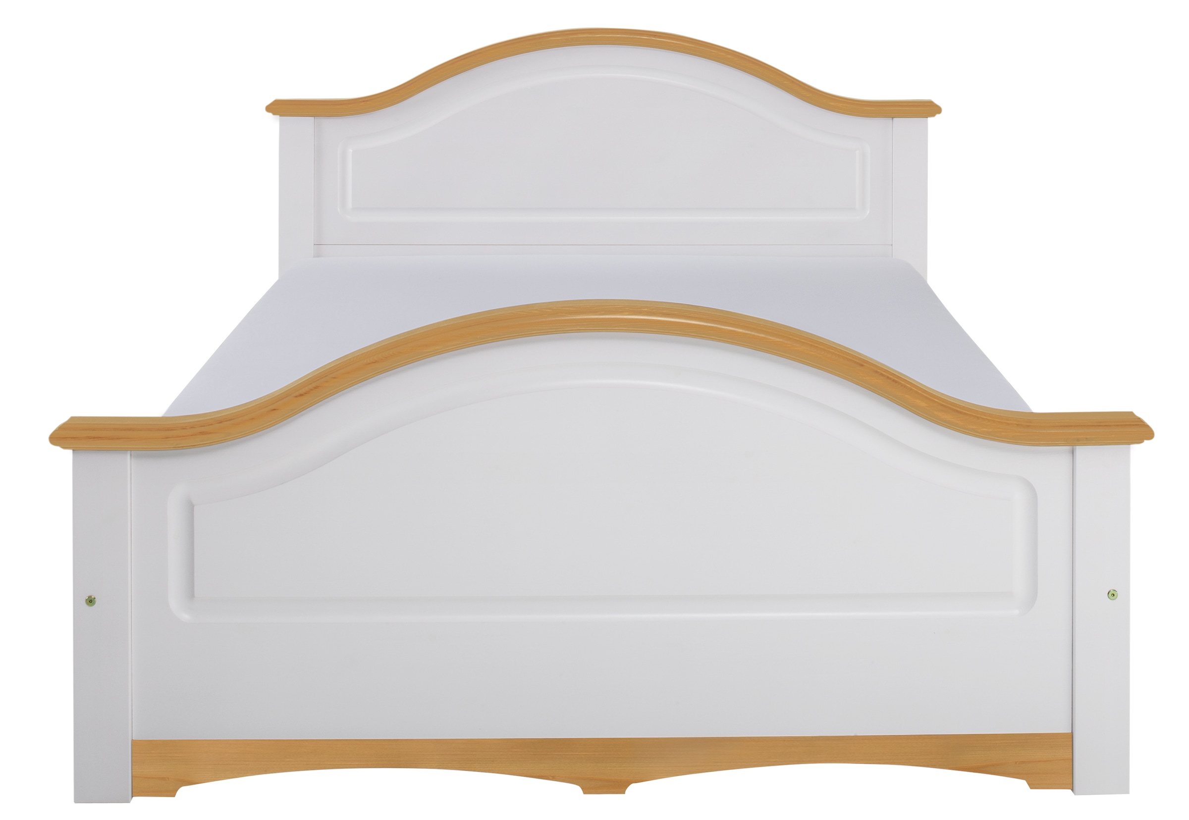 Home affaire Massivholzbett »Konrad, hohe Belastbarkeit! FSC® zertifiziertes Massivholz«, (Breite/Belastbarkeit 180cm/220 KG, 140cm/180 KG), aus massivem Kiefernholz, FSC®-zertifiziert, INKLUSIVE Rollrost