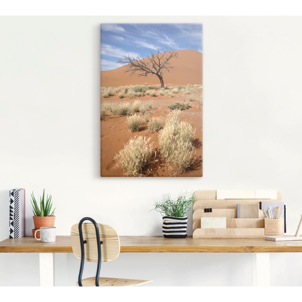 Artland Wandbild »Namib-Wüste 2«, Afrika, (1 St.)