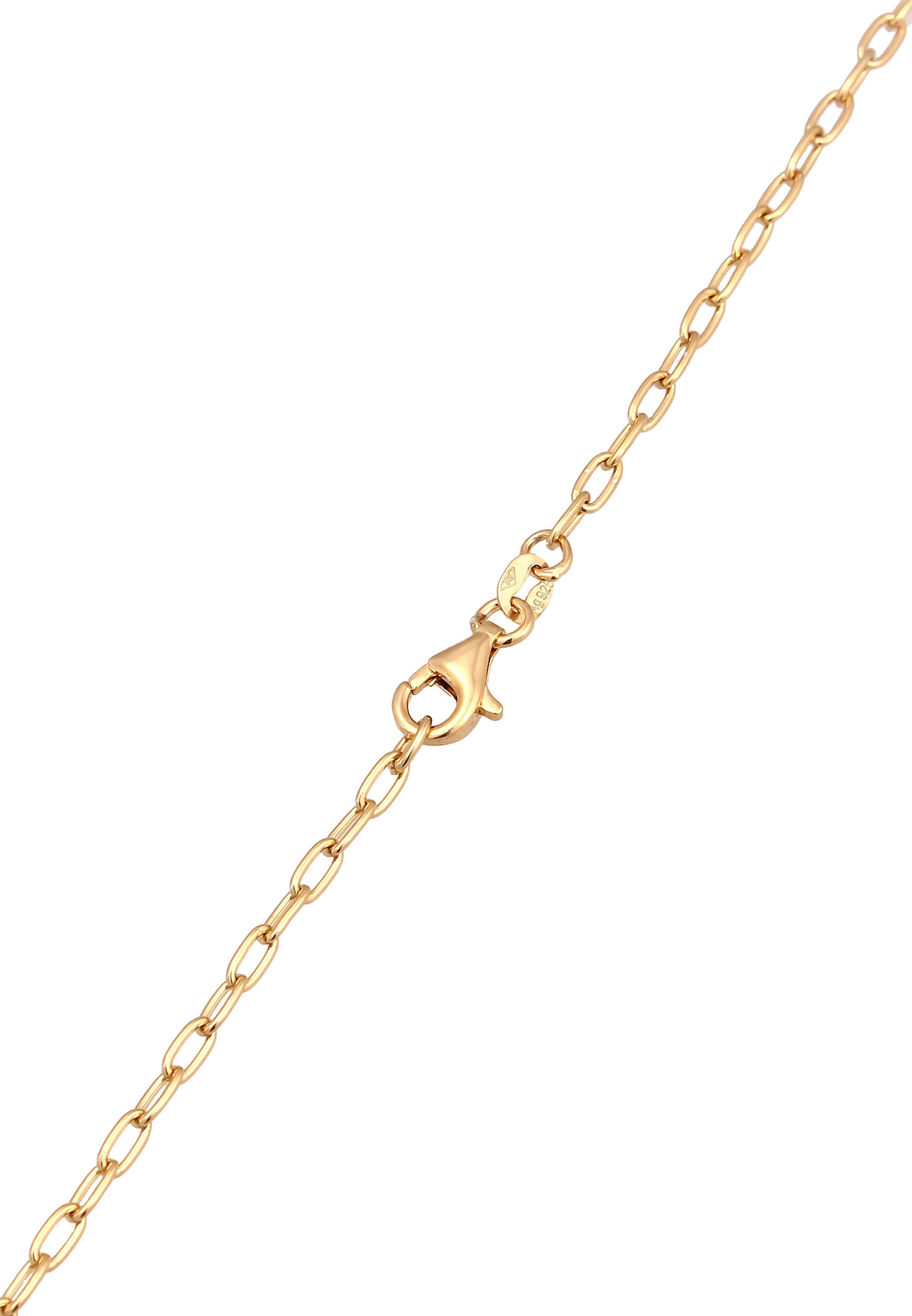 Elli Silberkette »Halskette Herz Infinity Glas Kristalle Weiß 925 Sterling Silber«