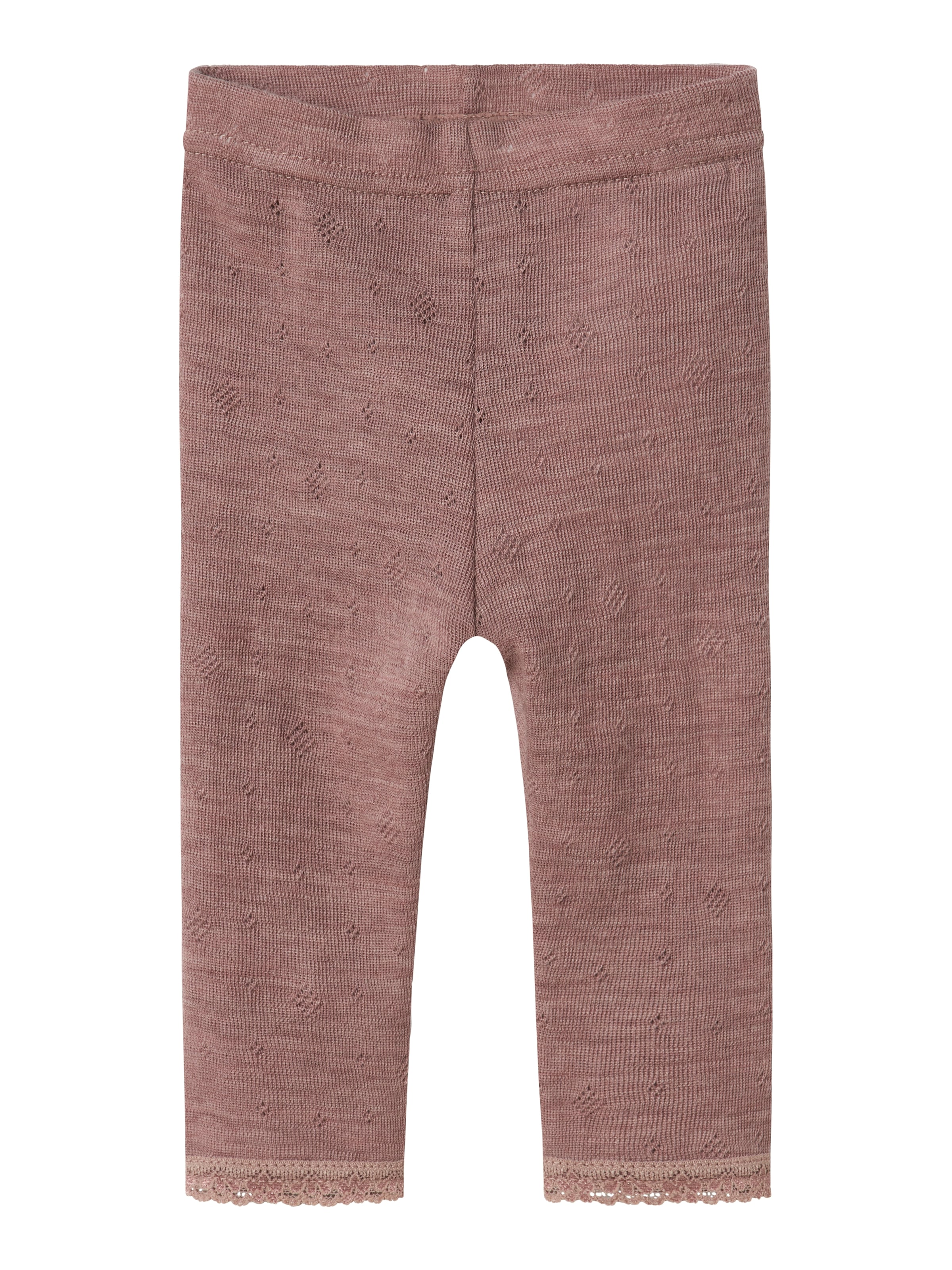 Name It Leggings »NBFWANG WOOL NEEDLE LEGGING SOLID NOOS«, aus reiner Merinowolle