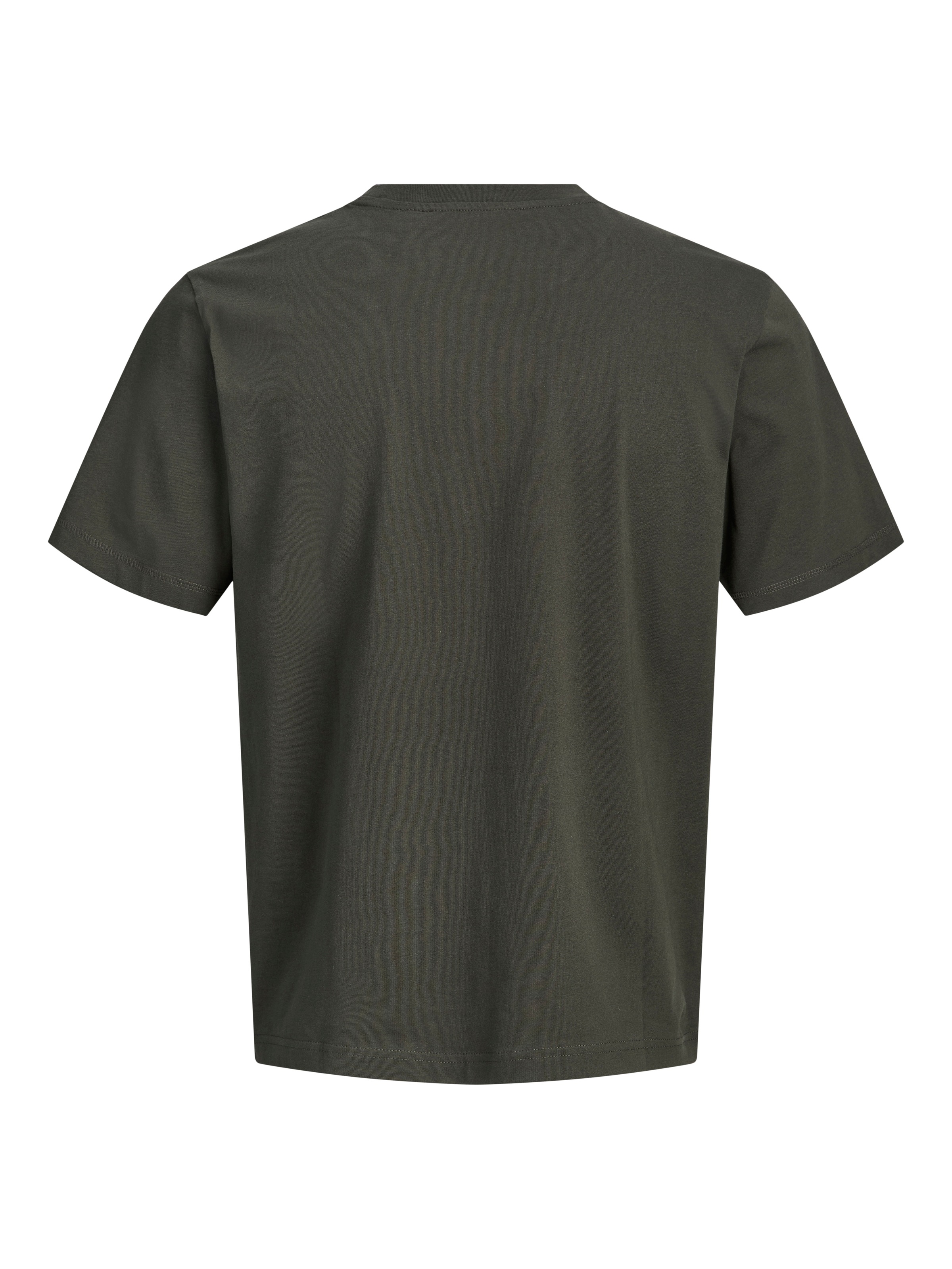 Jack & Jones Rundhalsshirt »JCOCLUB GRAPHIC FRONT PRINT TEE SS CN« Baumwolle, regular fit