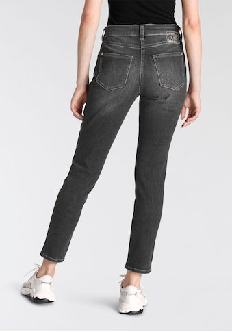 MAC Gerade Jeans »Mel-Glamour Sylvie Meis«, Aufwendiger Nietenbesatz designed by MAC... kaufen