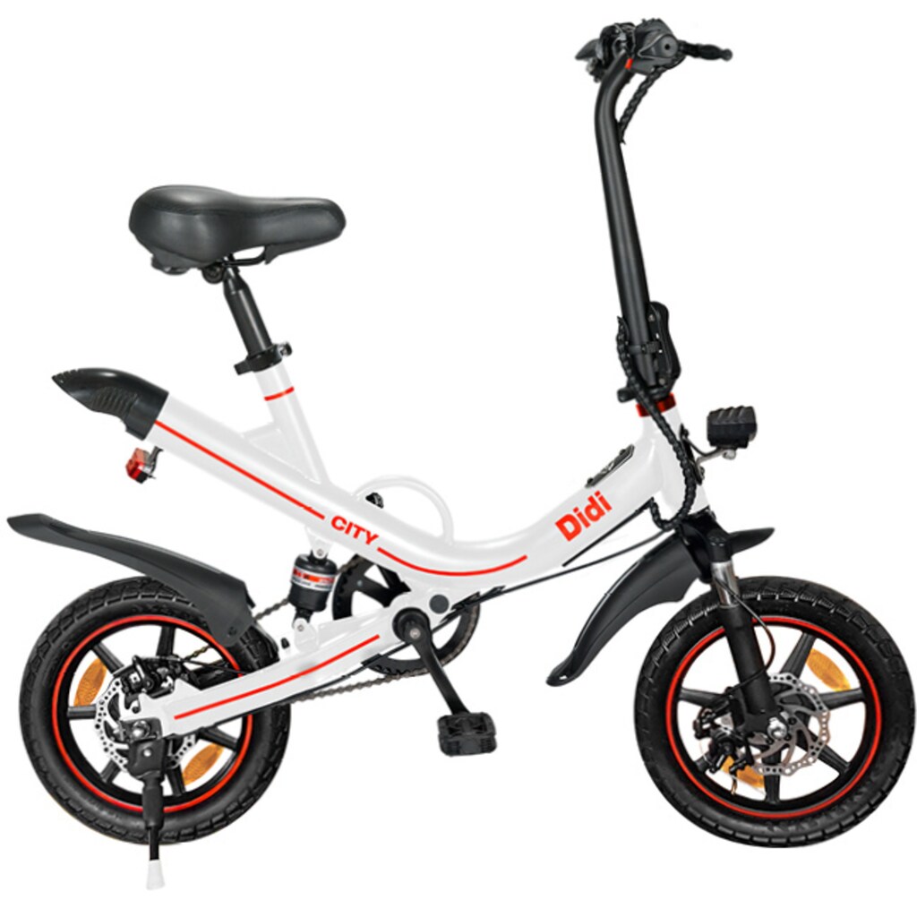 Didi THURAU Edition E-Bike »Mini E-Faltrad Didi City«, Heckmotor 250 W