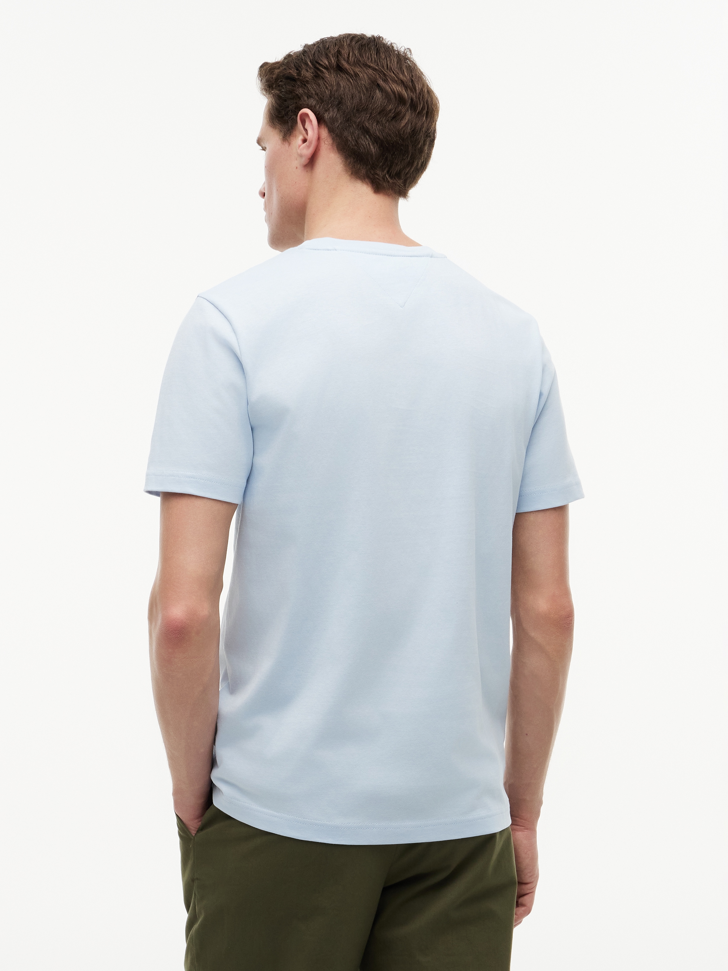 Tommy Hilfiger T-Shirt »SCRIPT FLAG REGULAR TEE« aus Jersey mit Flag-Grafik