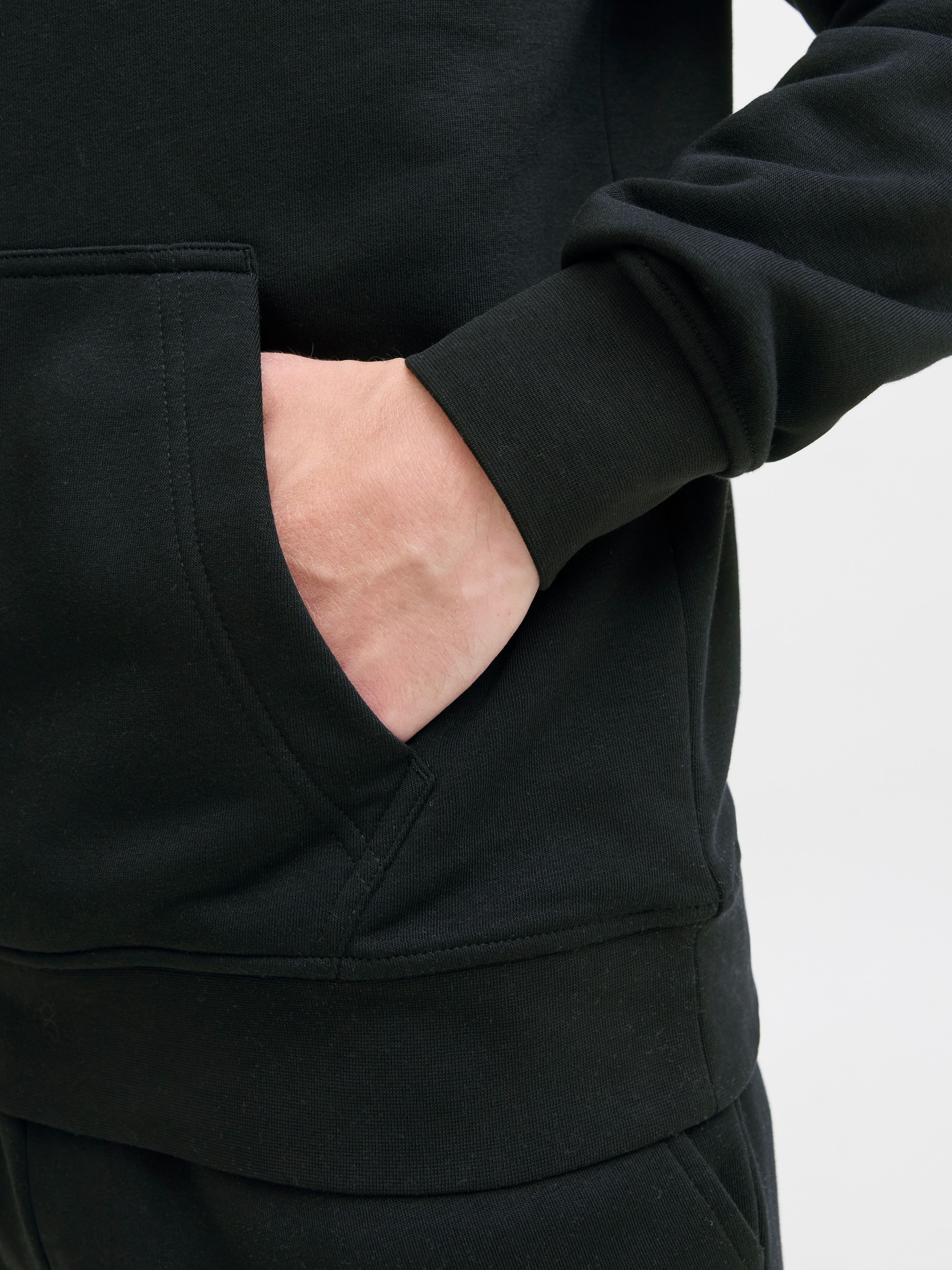 Jack & Jones PlusSize Kapuzensweatshirt »JJESOHO SWEAT HOOD NOOS PLS«, mit Logobranding