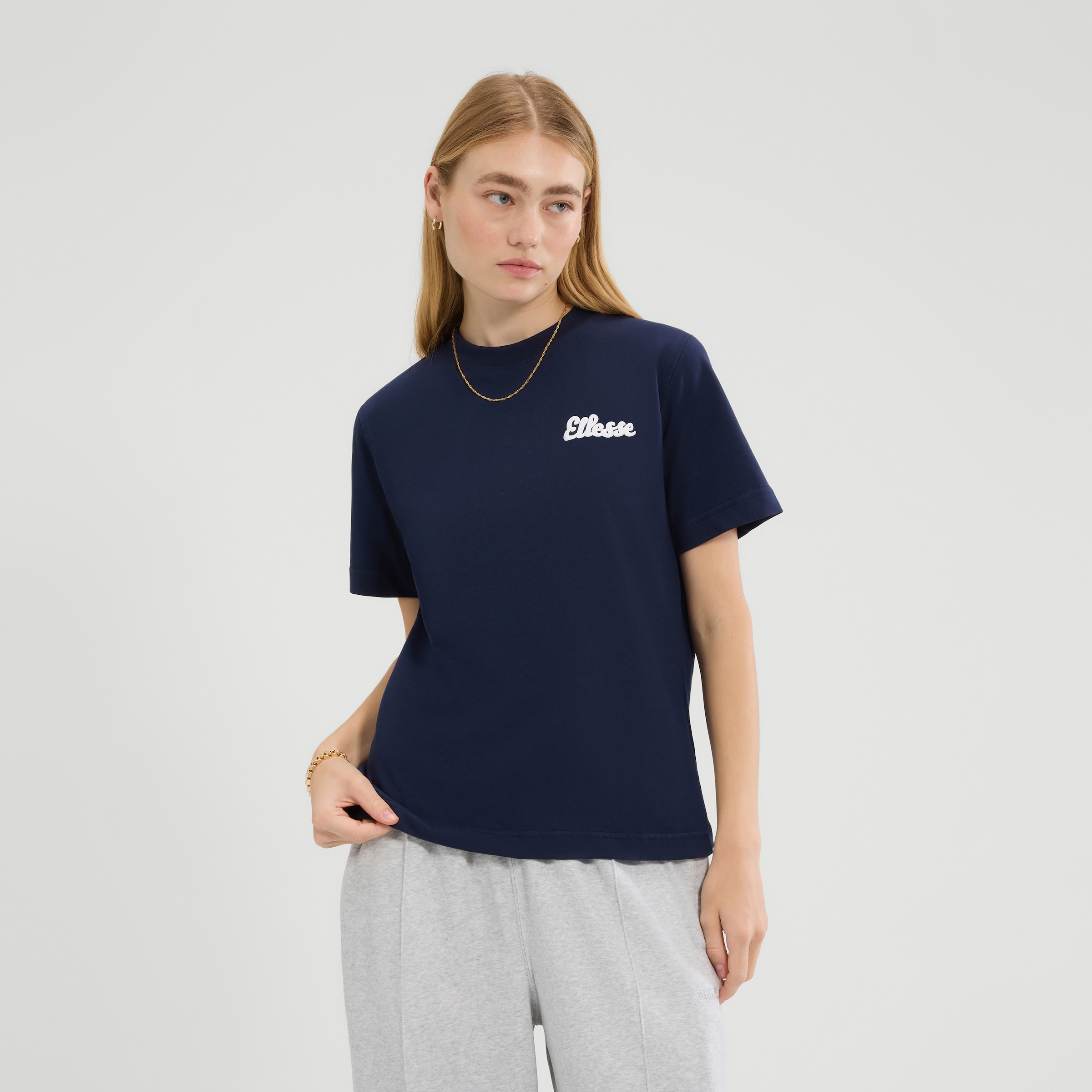 Ellesse T-Shirt für Erwachsene, sportlicher Stil, aus weicher Baumwolle