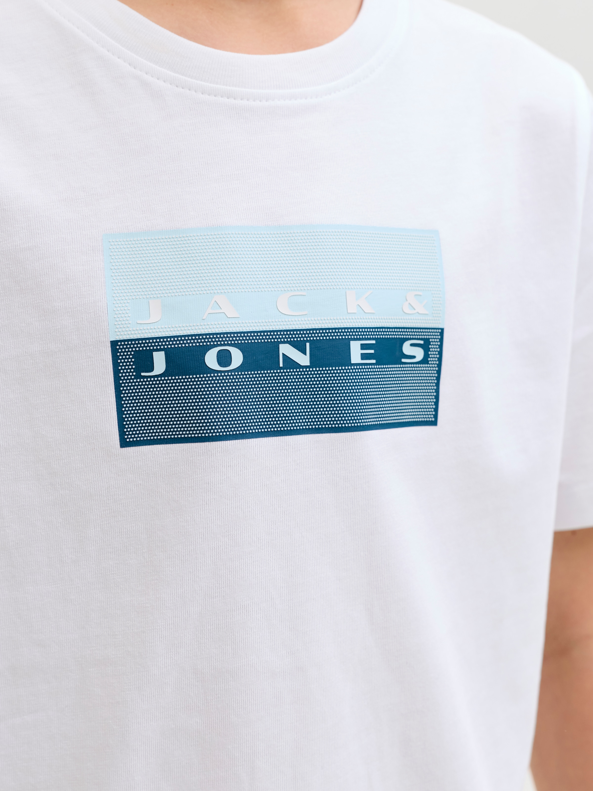 Jack & Jones Junior T-Shirt »JCOFUSION DOTS PRINT TEE SS CN JNR«