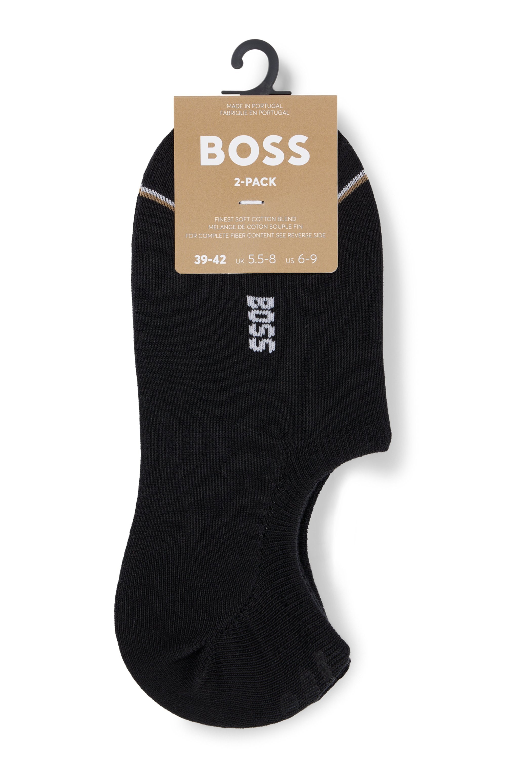 BOSS Businesssocken »2P LC Iconic CC W«, (Packung, 2 Paar, 2er Pack), mit BOSS Stickerei