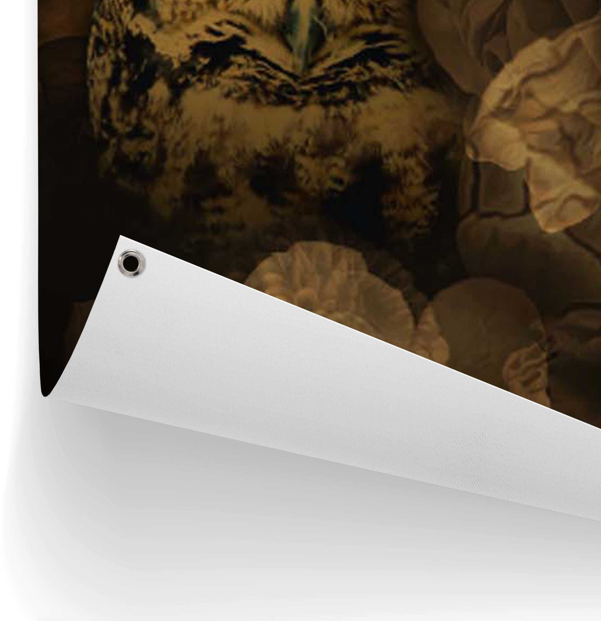 Reinders! Poster »Tiger«, leichtes und wasserfestes Gartenposter für den Außeneinsatz