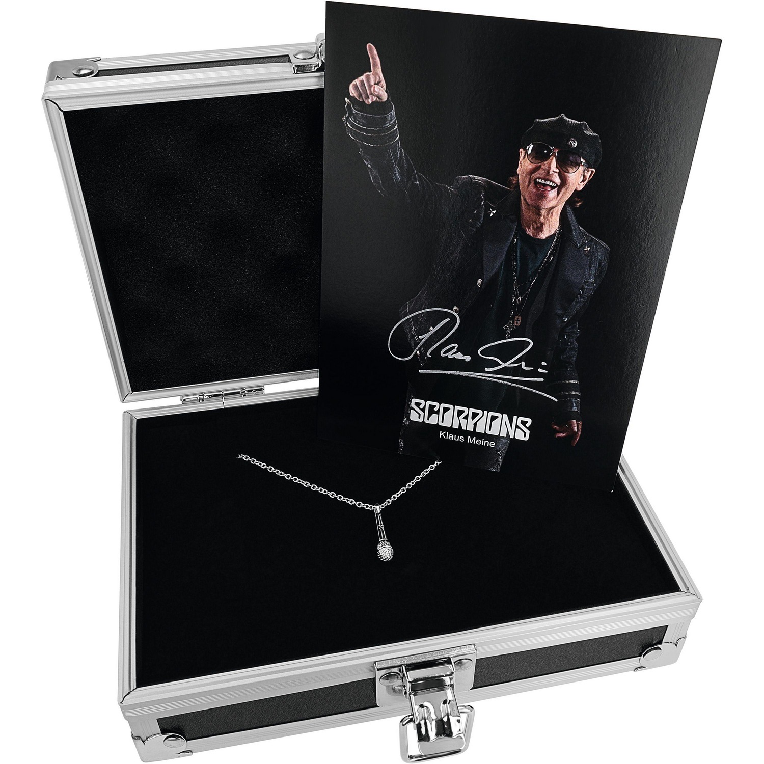 Amor Kette mit Anhänger »Scorpions by Amor, Mikrofon-Design«