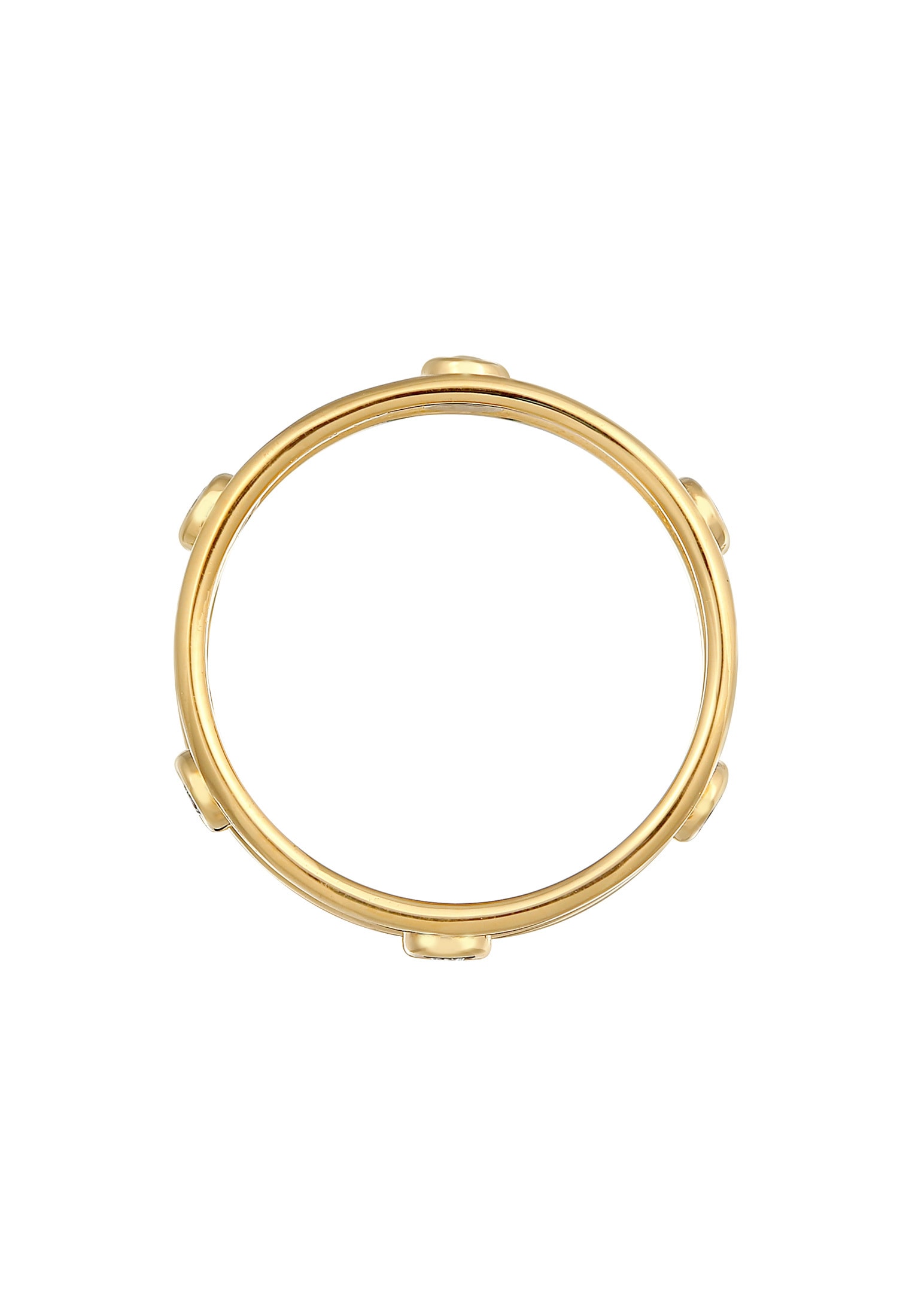 Elli Silberring »Ring Kristalle Glamouröse Elegant 925 Silber«