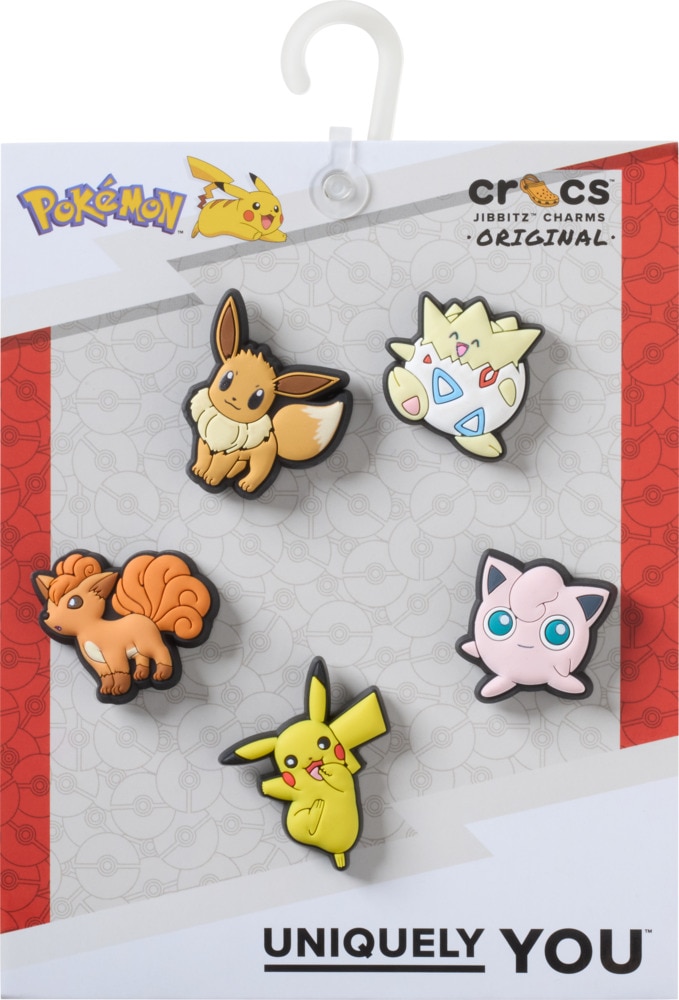 Crocs Schuhanstecker »Jibbitz™ Pokemon Character« Set, Kein Spielzeug. Nicht für Kinder unter 3 Jahren geeignet, 5 Stk. , Charm, Anstecker für Crocs Schuhe