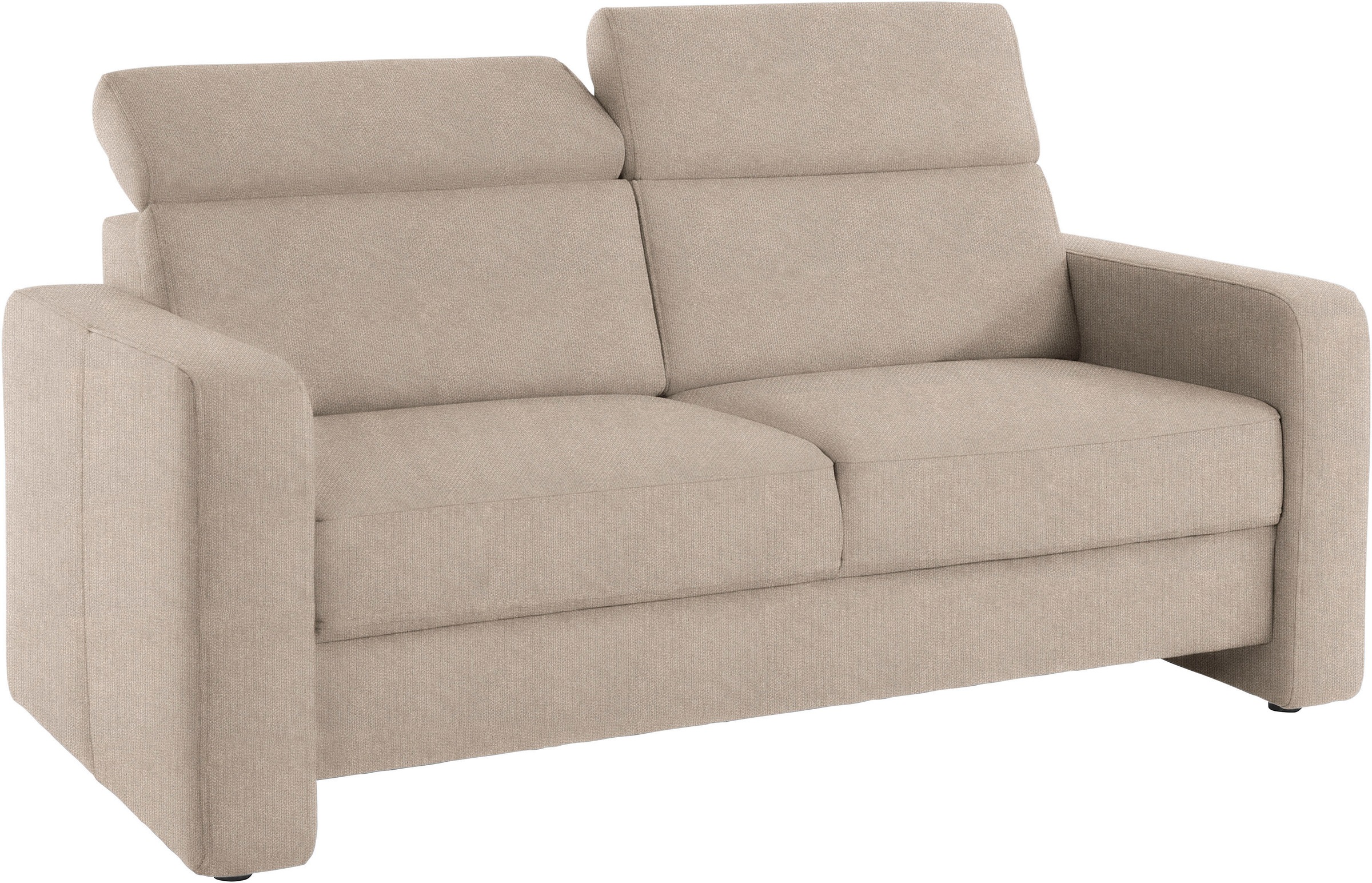 sit&more 2,5-Sitzer »Bologna«, inklusive Kopfteilverstellung und Federkern