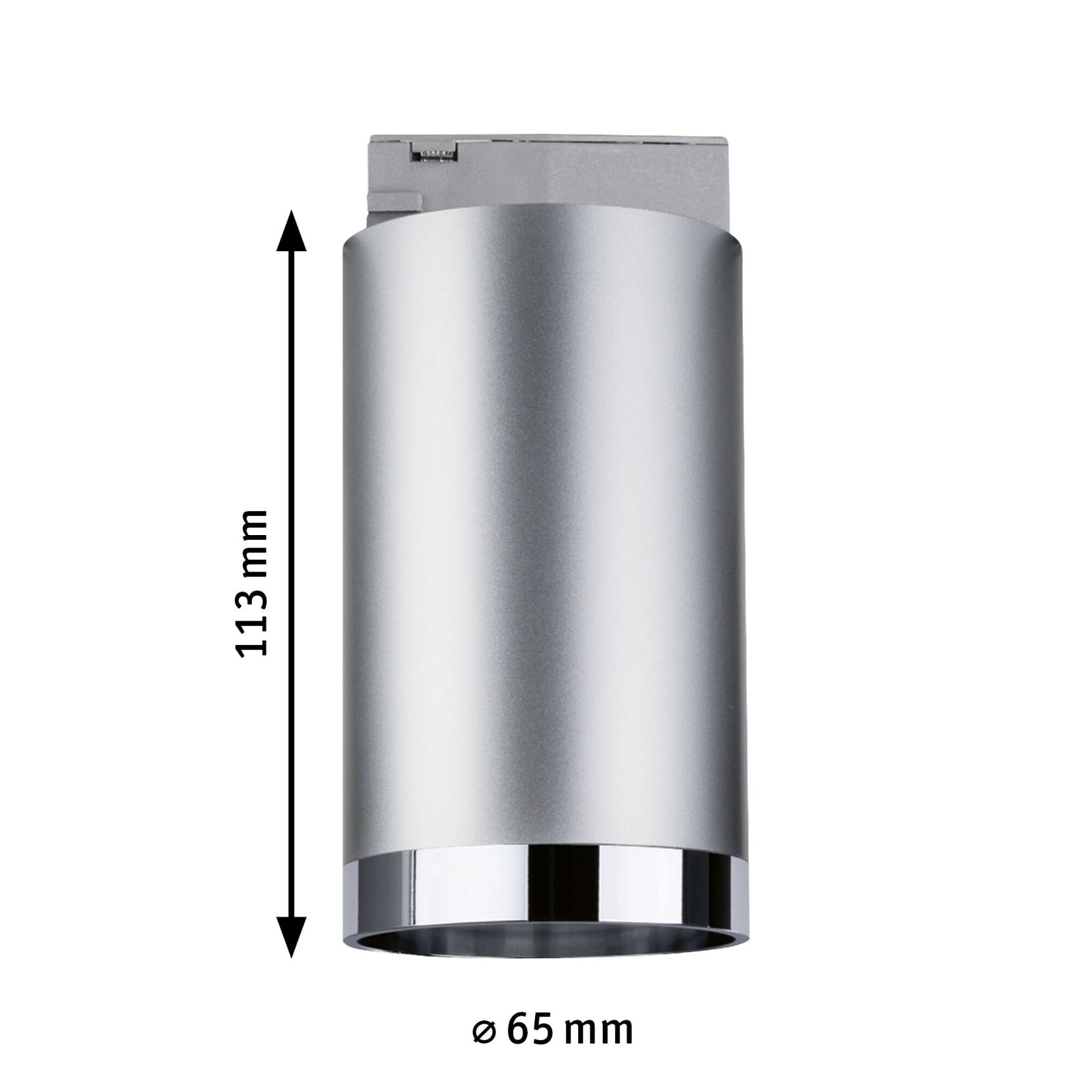 Paulmann Schienensystem-Leuchten »URail Schienenspot Tube GU10 max. 10W 230V«, dimmbar