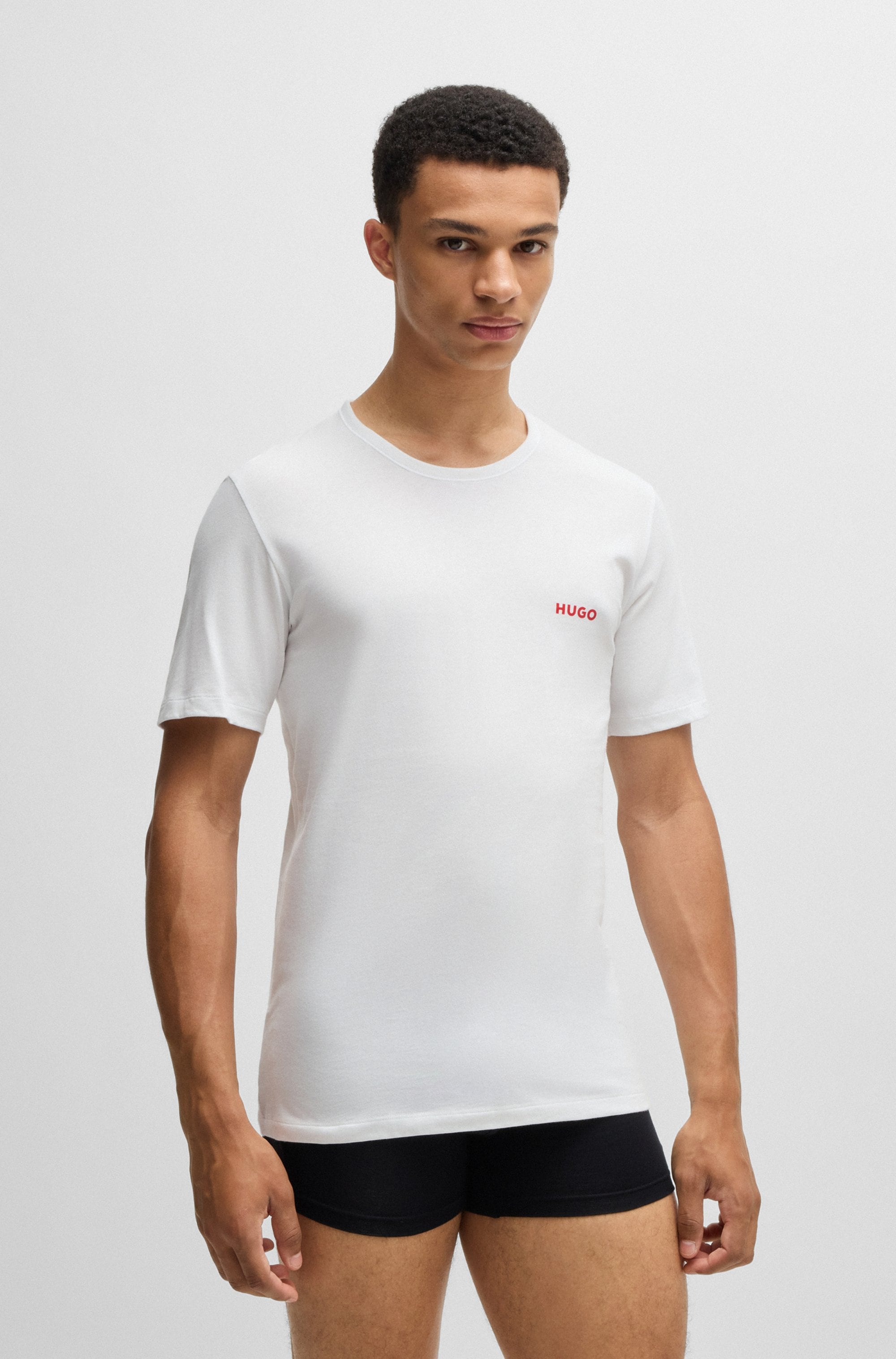 HUGO Underwear T-Shirt »RN TRIPL«, (Packung, 3 tlg.), mit Rundhalsausschnitt