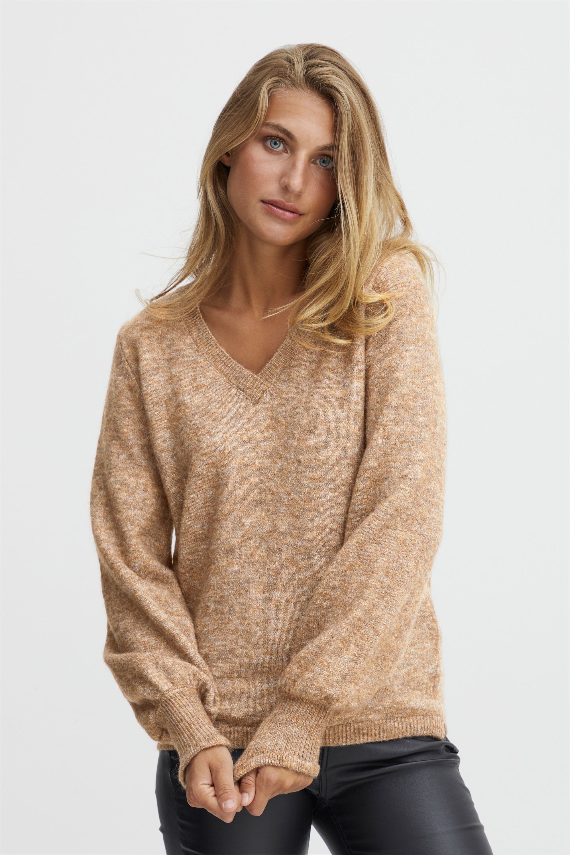 fransa Strickfleece-Pullover »Strickpullover FRSandy«