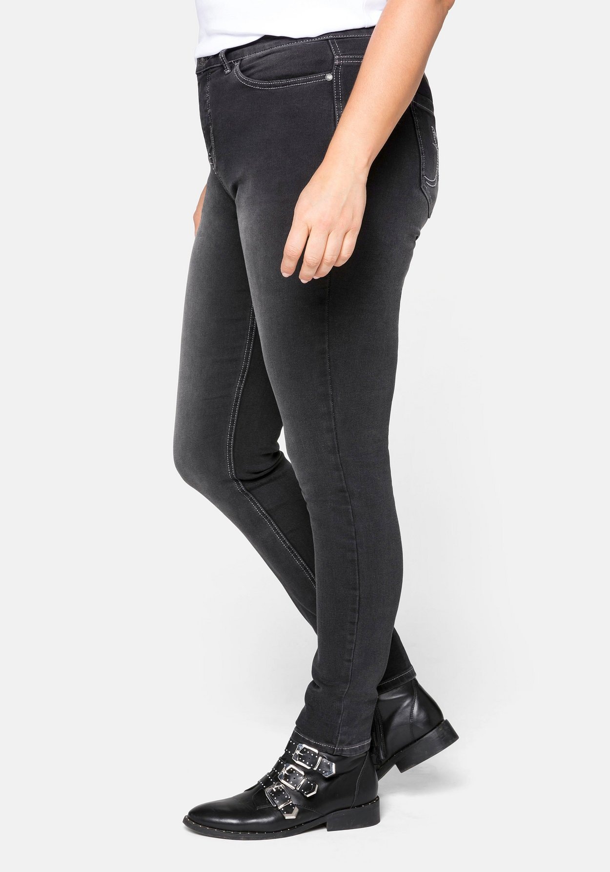 Sheego Stretch-Jeans »Jeans Super elastisches Power-Stretch-Material«