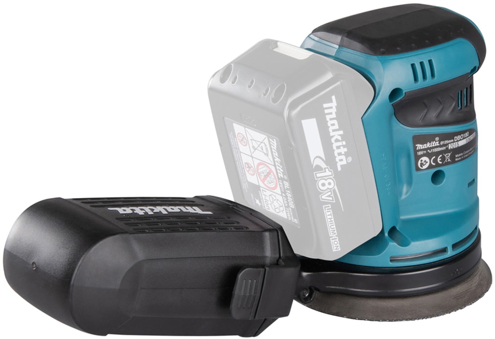 Makita Akku-Exzenterschleifer »DBO180Z«, 2,8 mm Schwingkreis, ohne Akku und Ladegerät