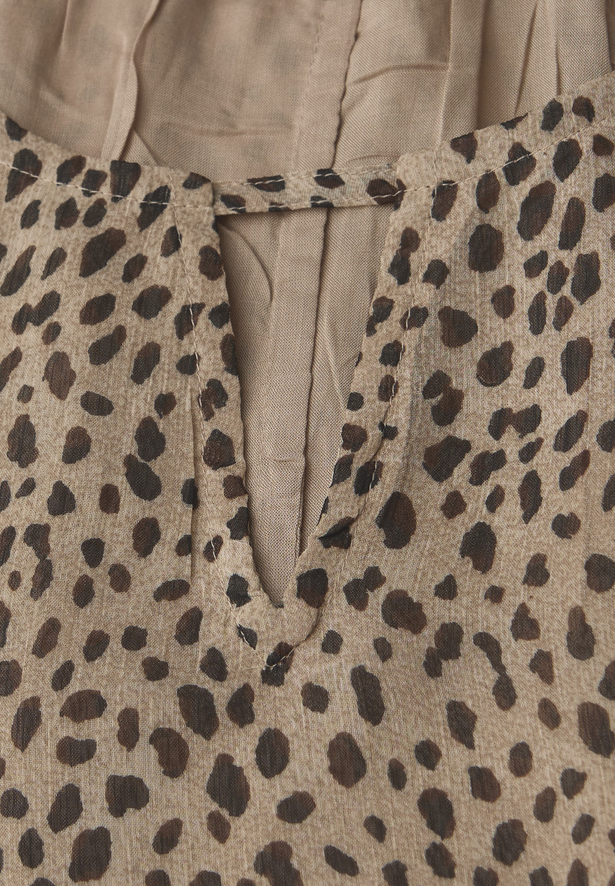 STREET ONE Langarmbluse mit Mesheinsatz