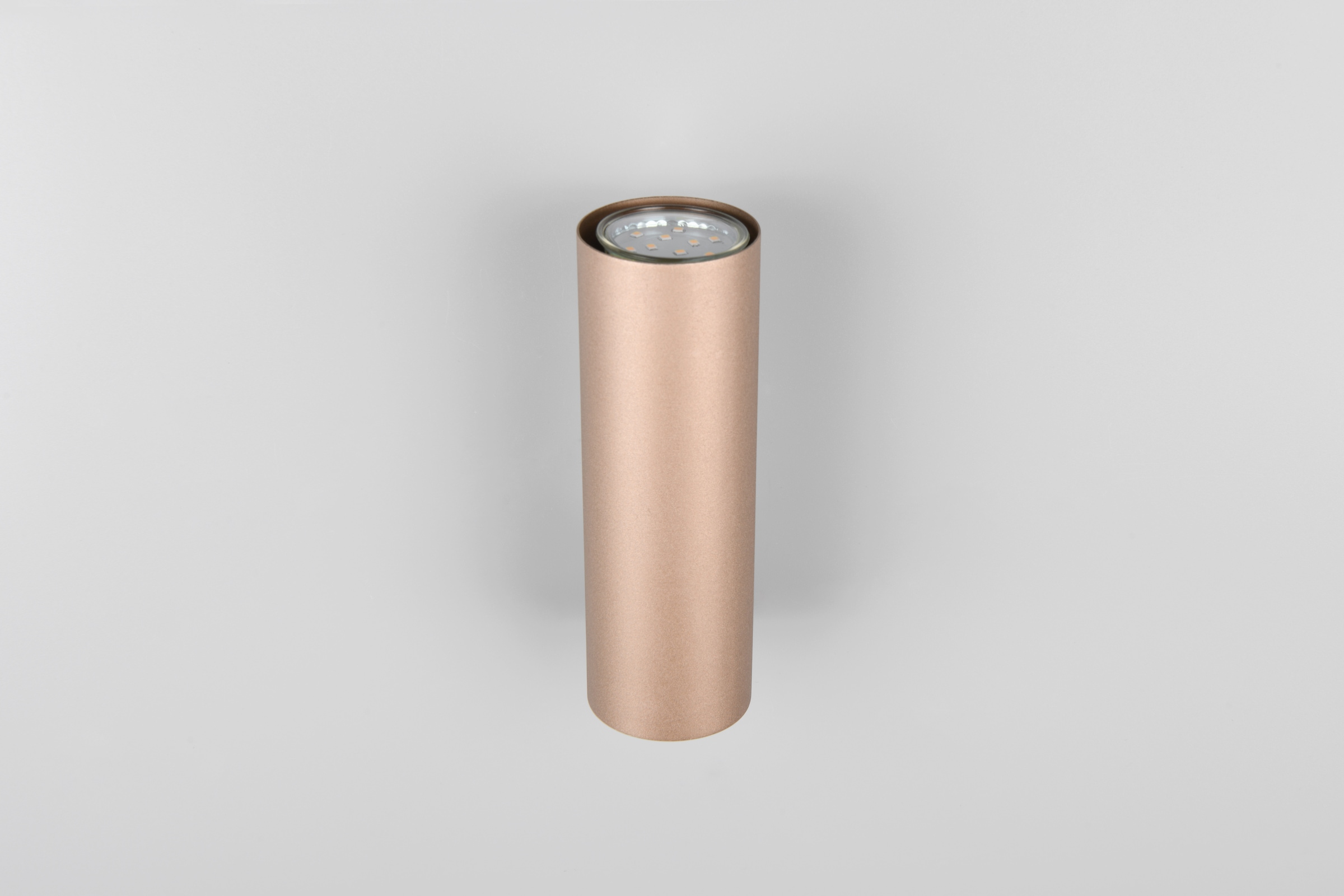 TRIO Leuchten Wandleuchte »MARLEY, 2-flammiger Wandstrahler mit up-and-down Licht, GU10 Wandspot« GU10 1 Stk. warmweiß - kaltweiß exkl 2xGU10 max 35W, Farbkombination coffee + warm grey, Höhe 18cm