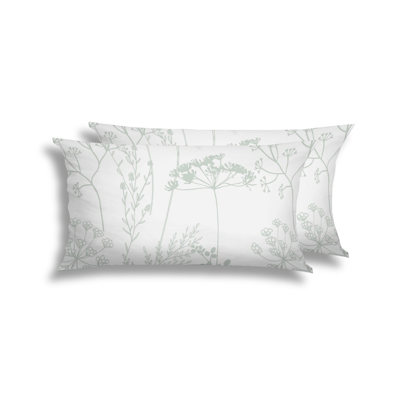 Florella Kissenbezüge »Isabel, Flausch-Flanell aus 100 % Baumwolle«, (2 St.), Set bestehend aus: 2 x Kissen 40 x 80 cm