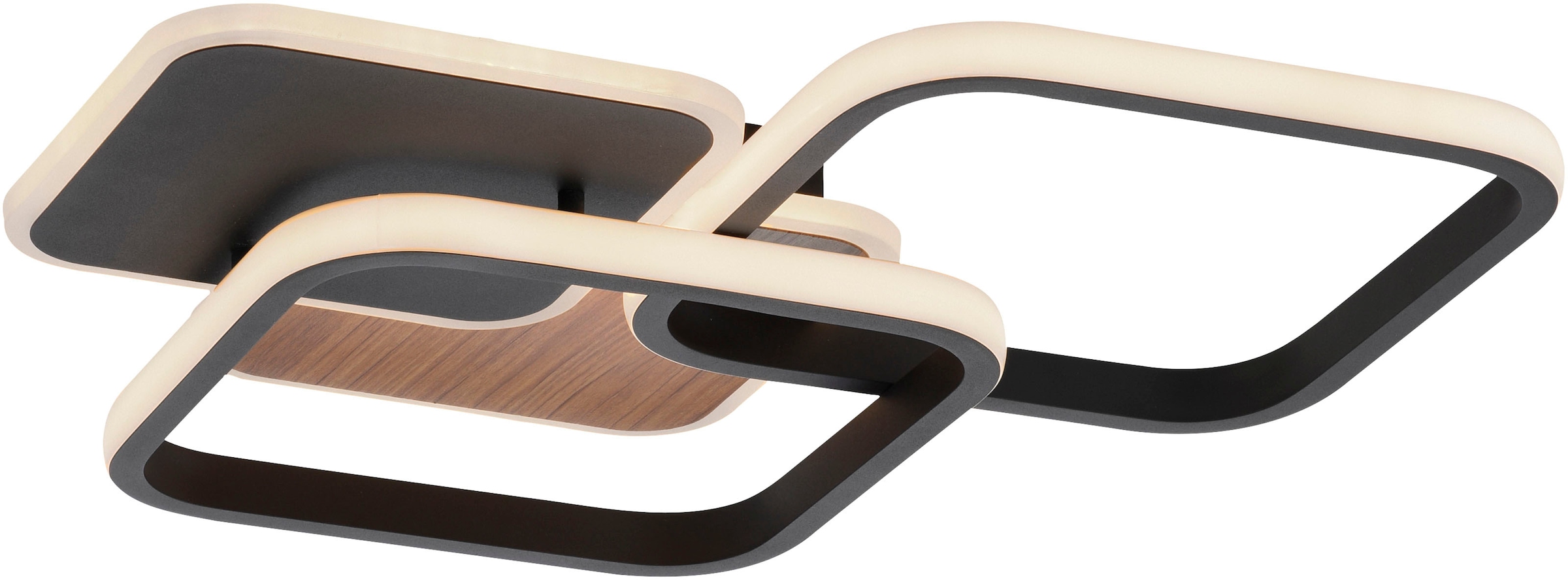 JUST LIGHT Deckenleuchte »SEVENT« LED-Board 1 Stk. Warmweiß LED