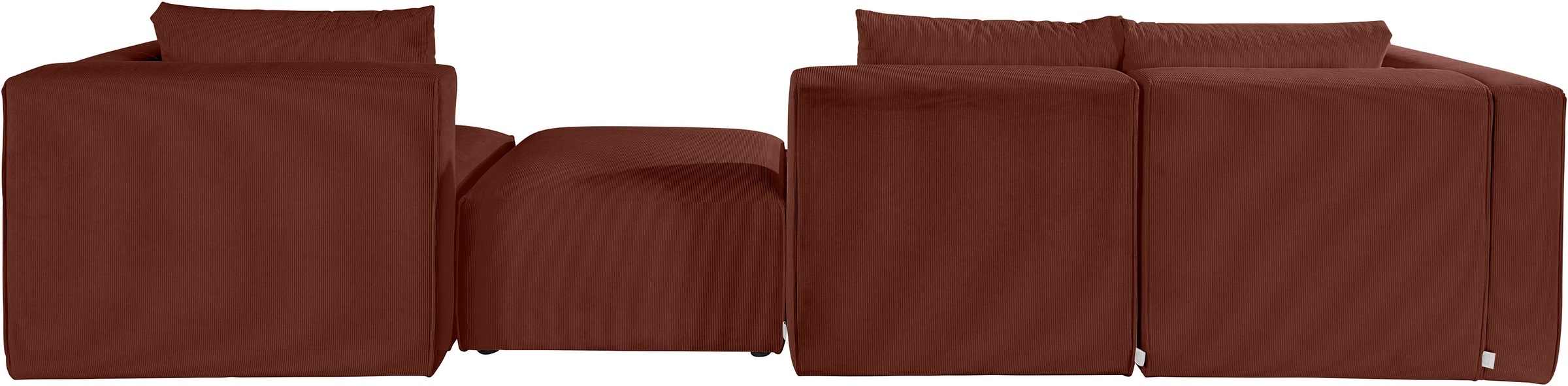 Guido Maria Kretschmer Home&Living Wohnlandschaft »Comfine U-Form«, zusammengesetzt aus Modulen, in 3 Stoffen und vielen Farben