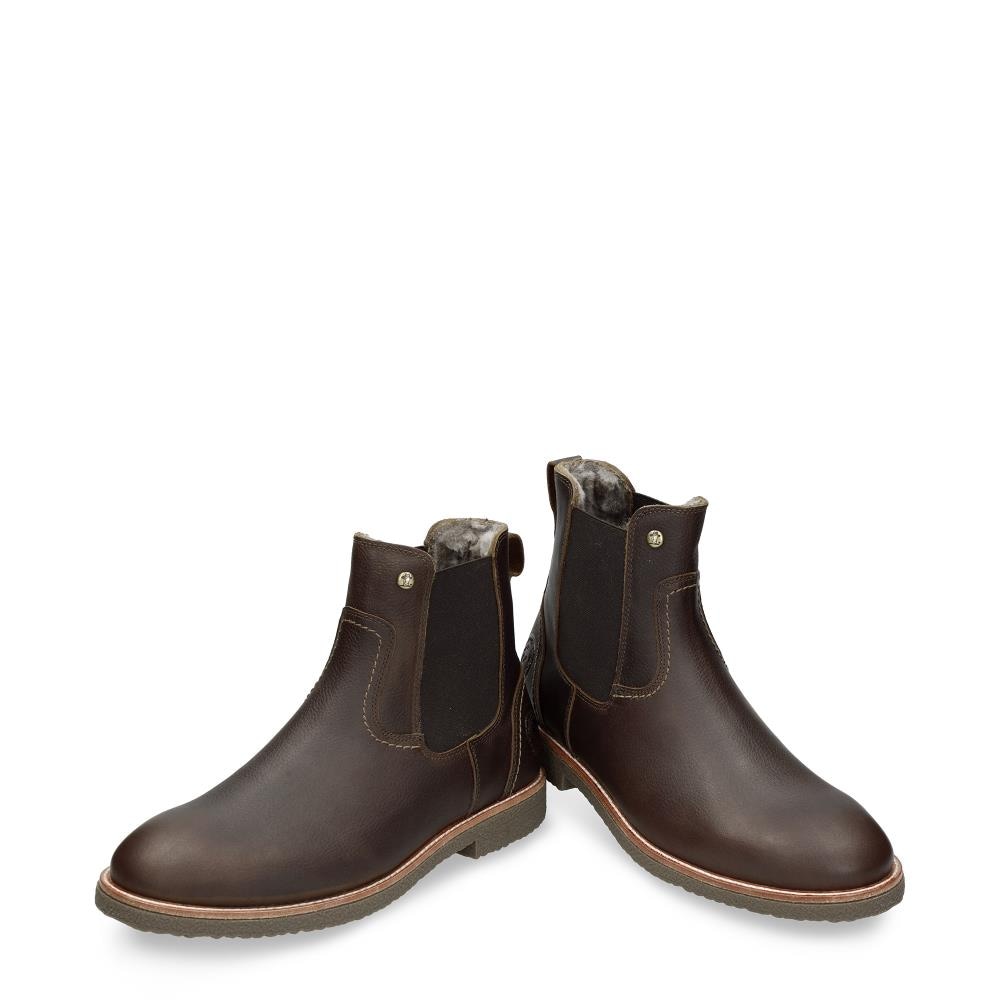 Panama Jack Chelseaboots »Garnock Igloo C3«, Schlupfboots, Winterstiefel mit Lammfellfutter, waterproof