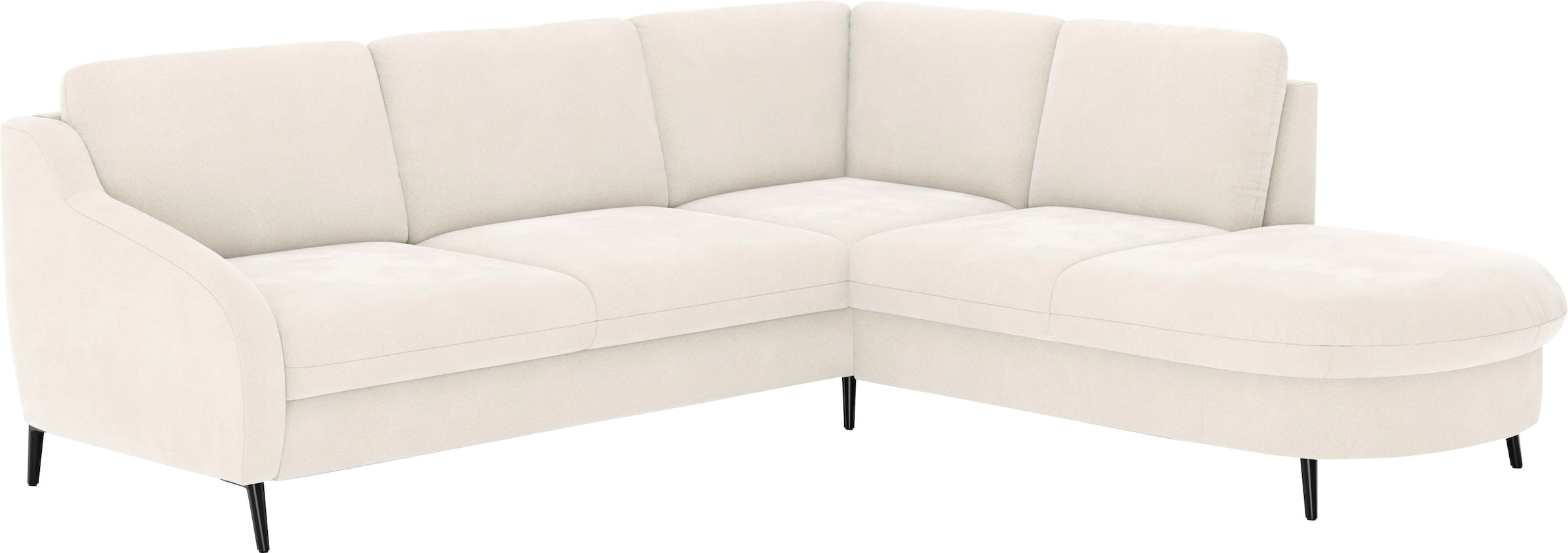 sit&more Ecksofa »Soul L-Form« wahlweise mit Bettfunktion und Bettkasten oder Schubkasten